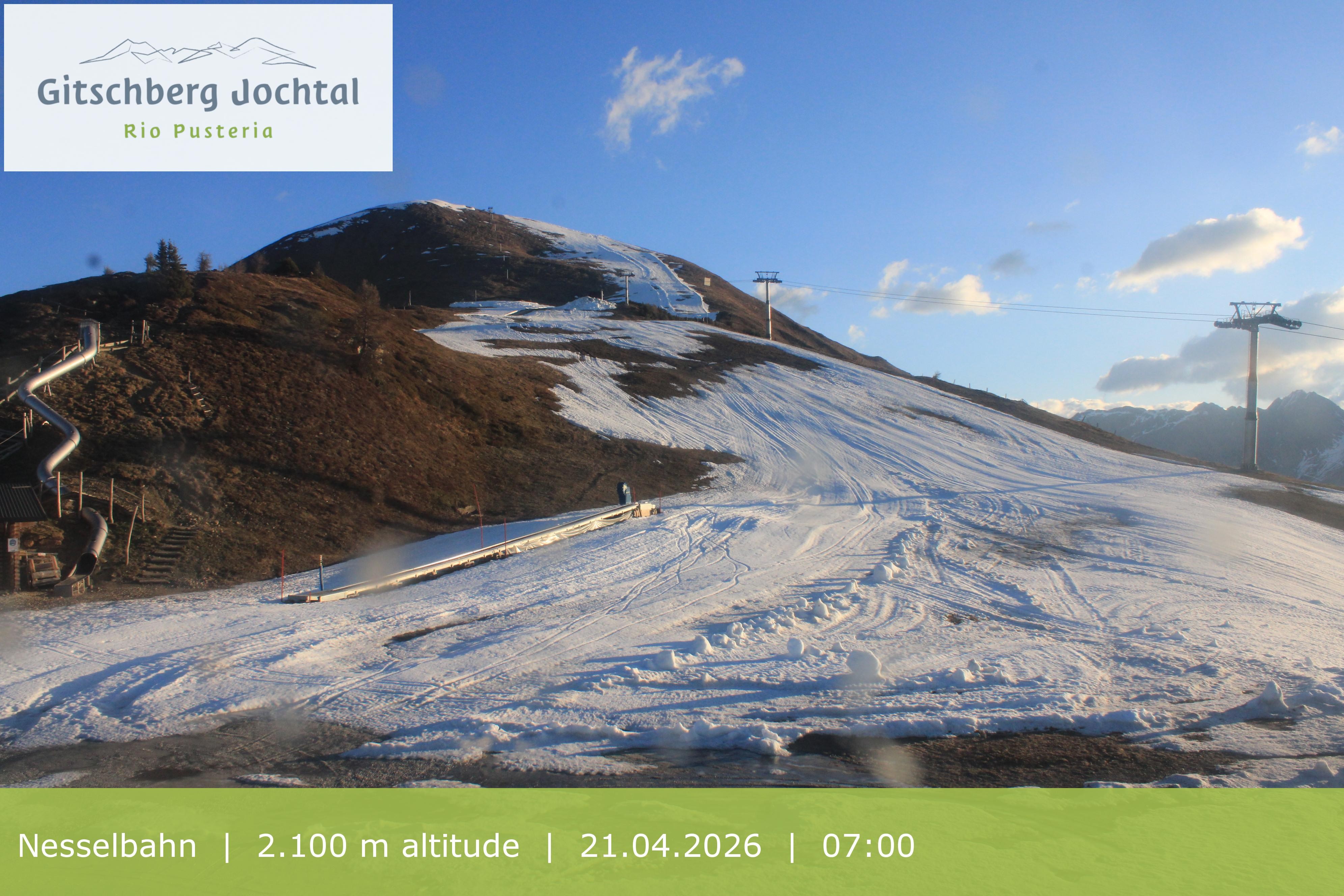 Archiv Foto Webcam Blick auf den Gitschberg