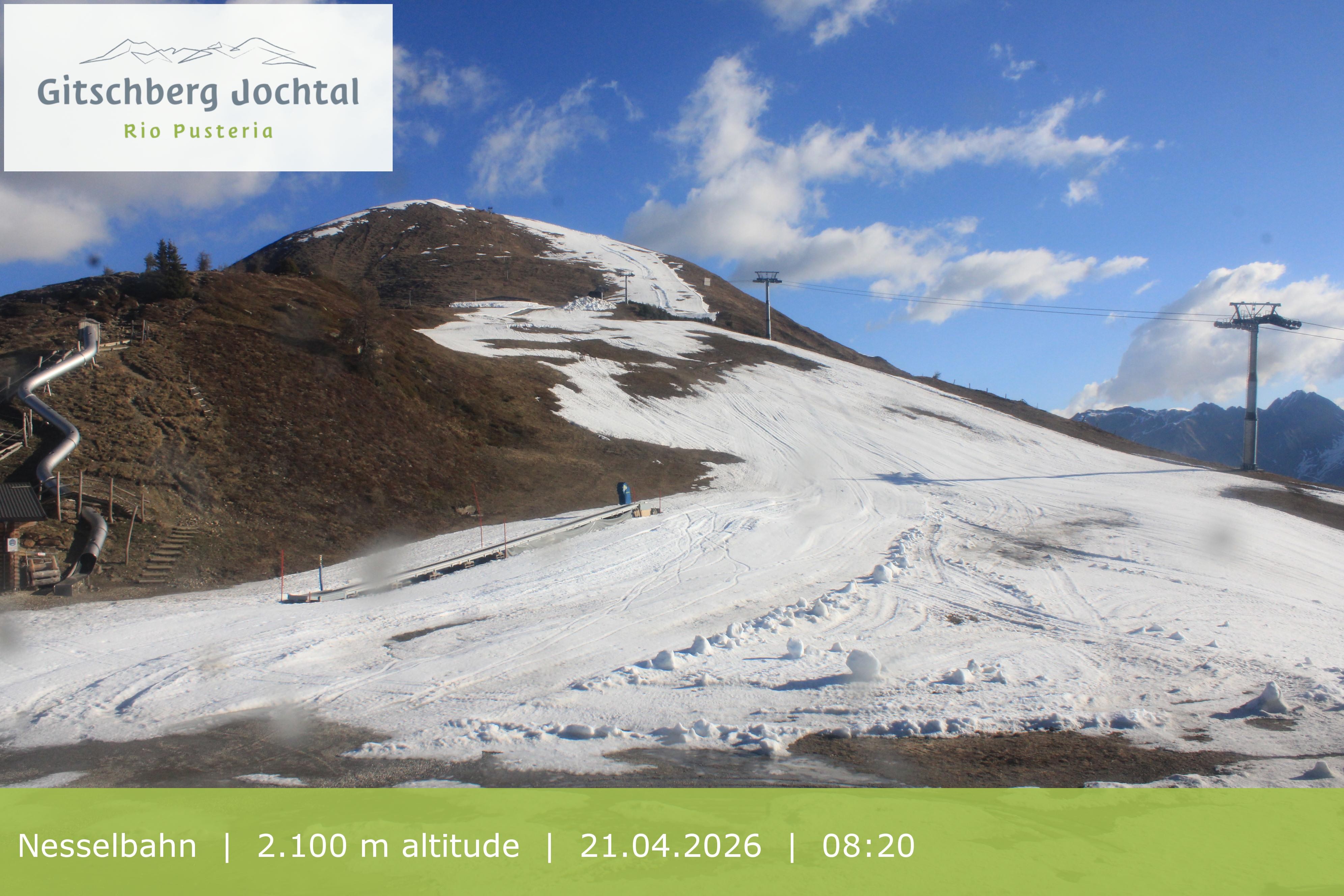 Archiv Foto Webcam Blick auf den Gitschberg