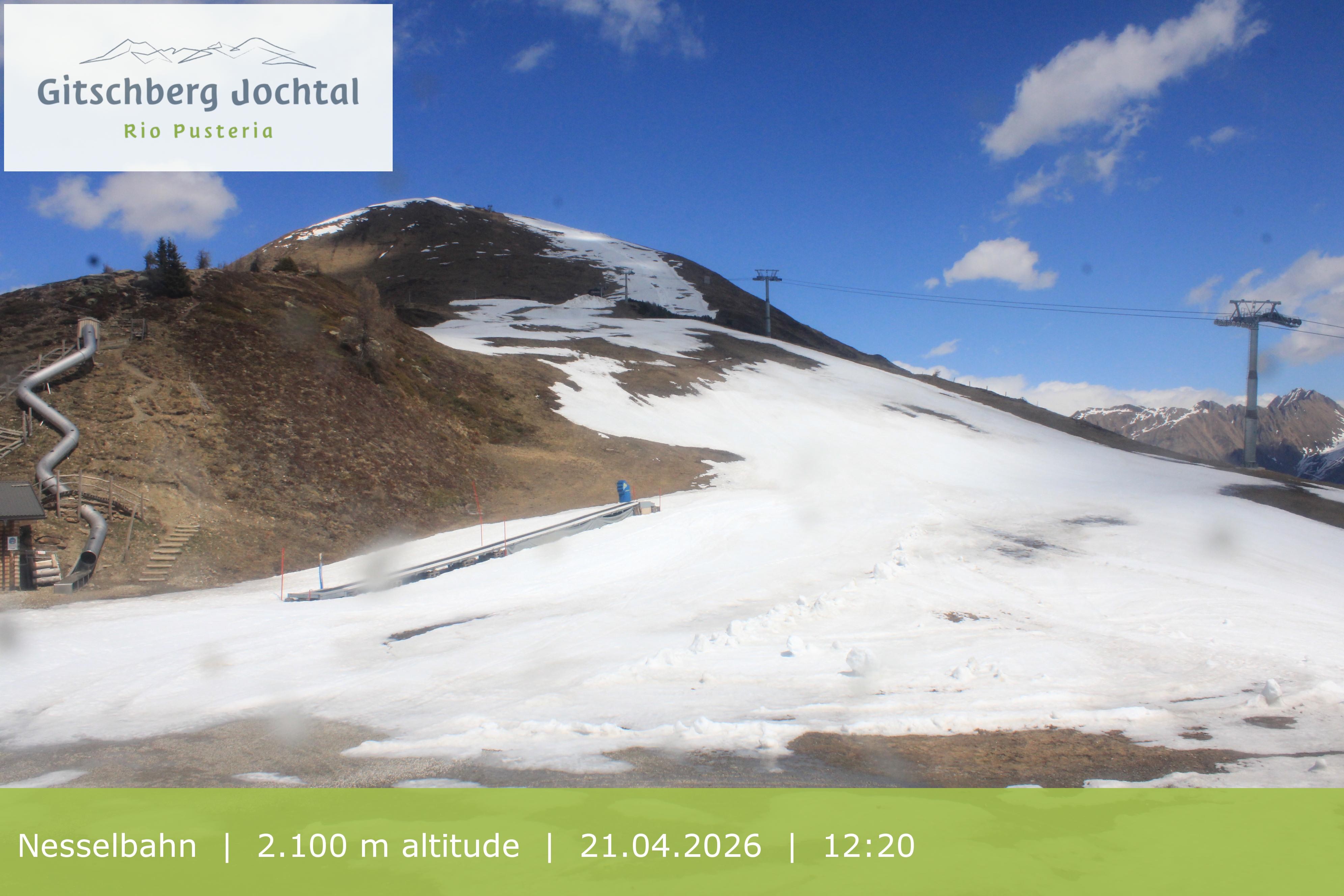 Archiv Foto Webcam Blick auf den Gitschberg