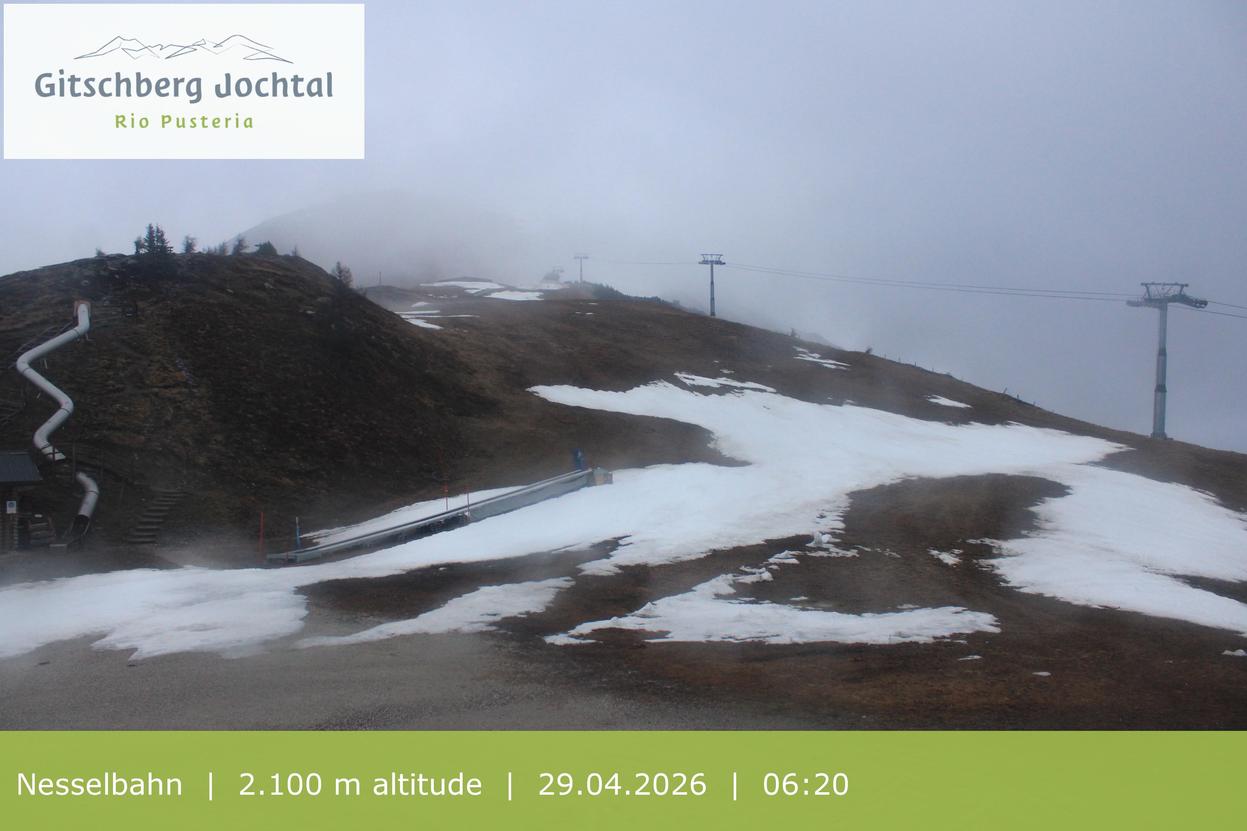 Archived image Webcam Gitschberg Mountain, South Tyrol