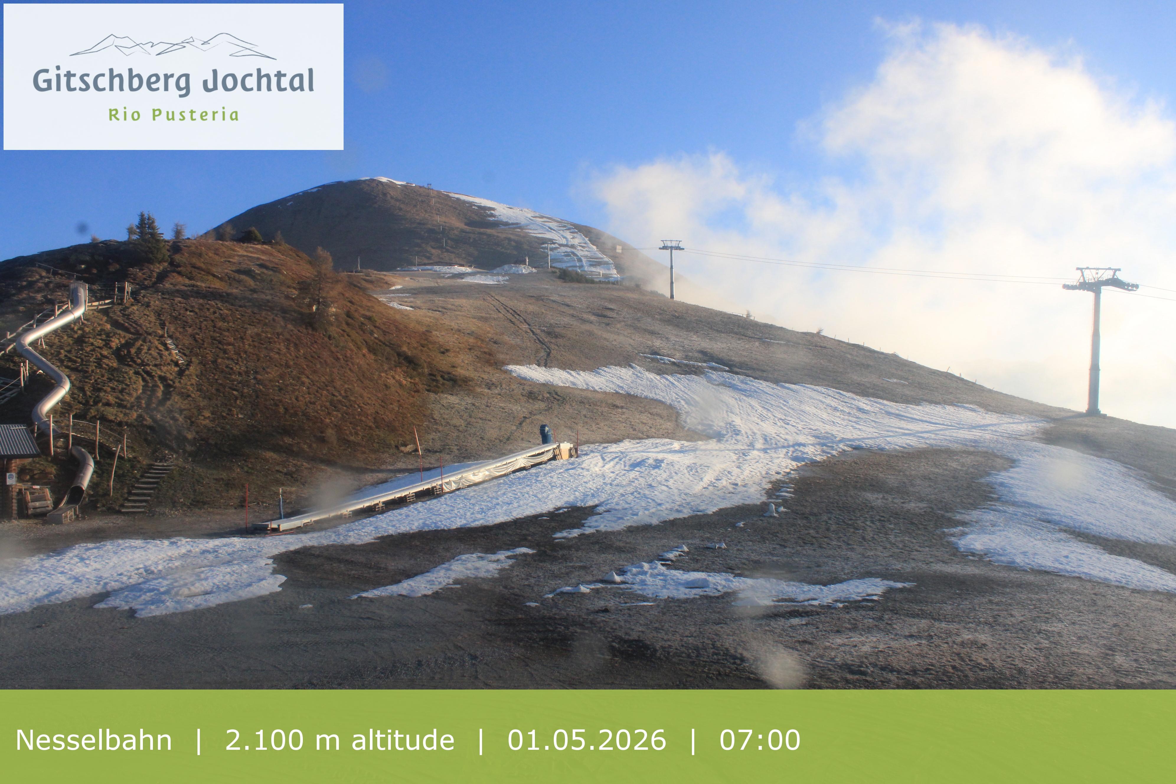 Archiv Foto Webcam Blick auf den Gitschberg