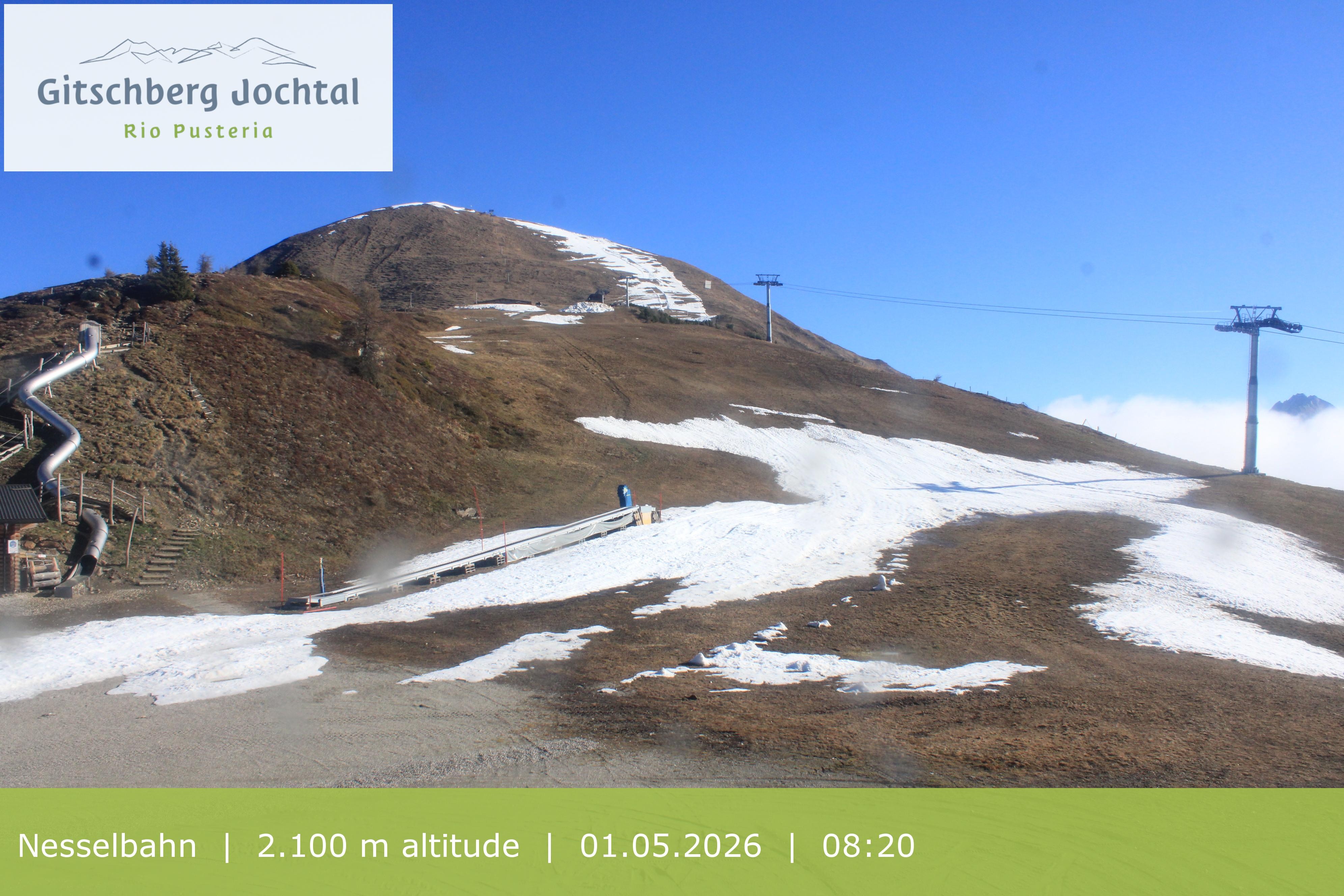 Archiv Foto Webcam Blick auf den Gitschberg