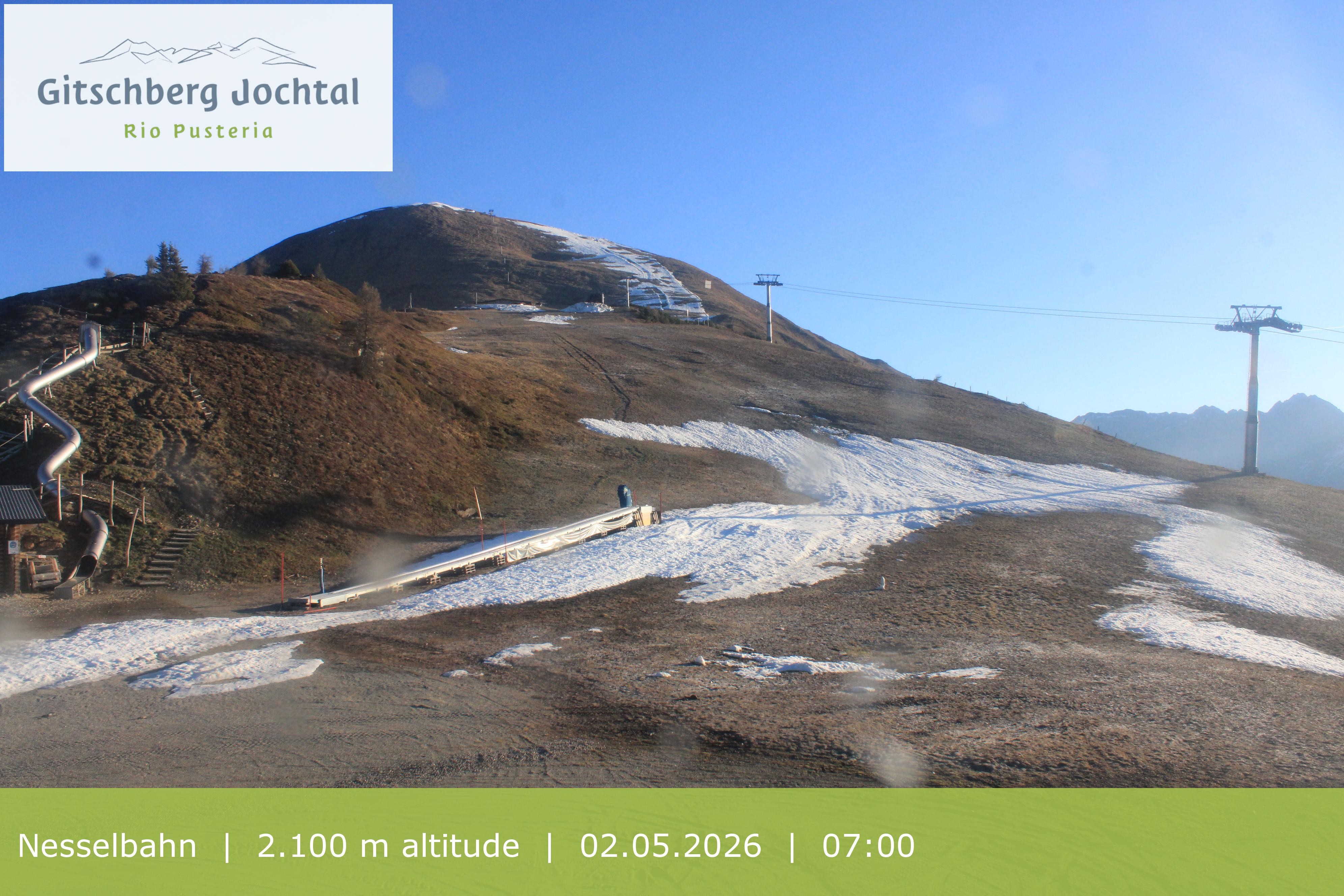 Archiv Foto Webcam Blick auf den Gitschberg