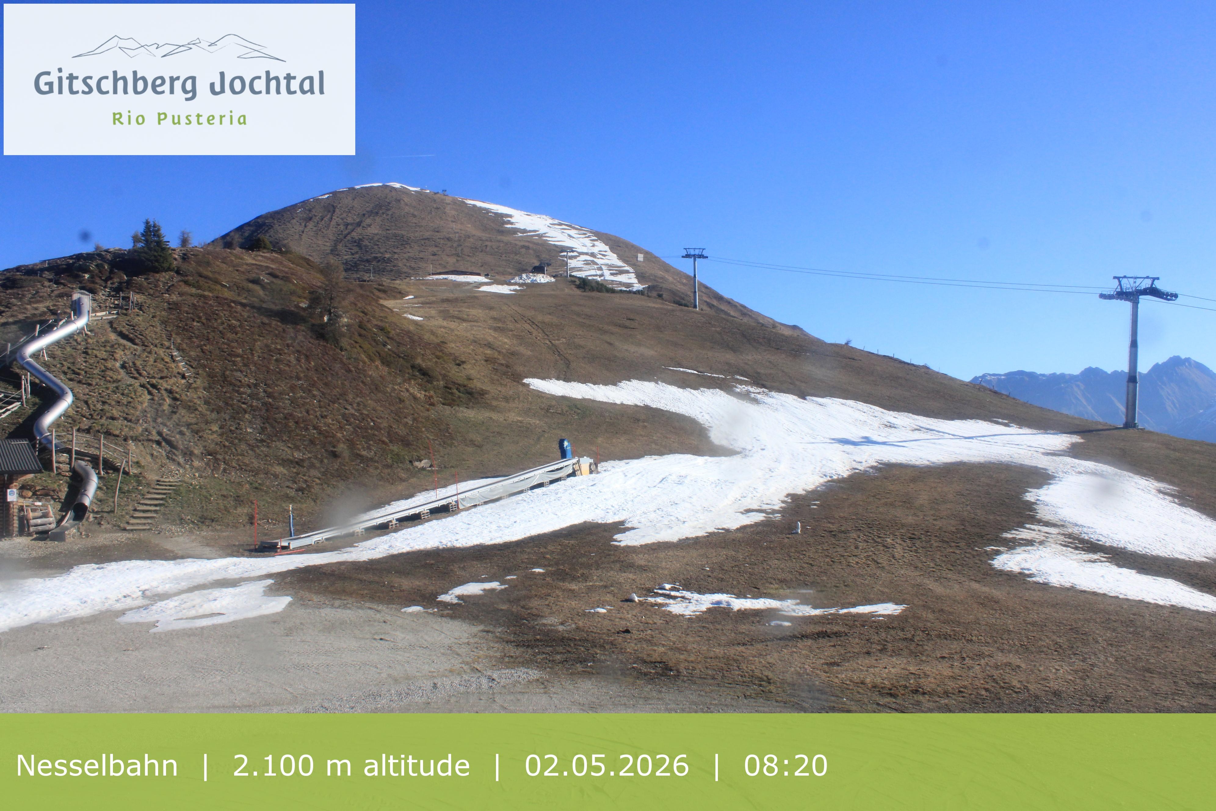 Archiv Foto Webcam Blick auf den Gitschberg