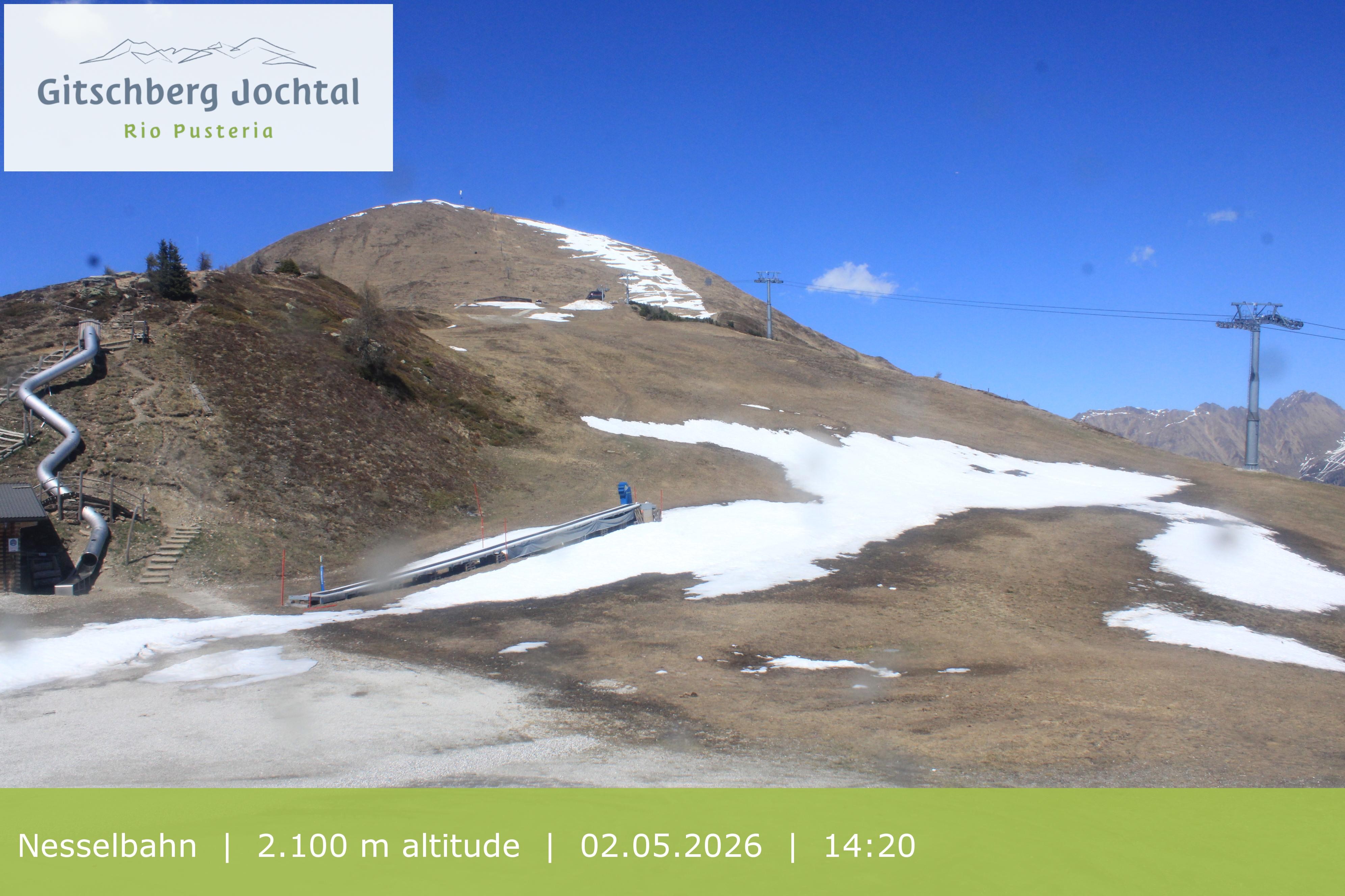 Archived image Webcam Gitschberg Mountain, South Tyrol