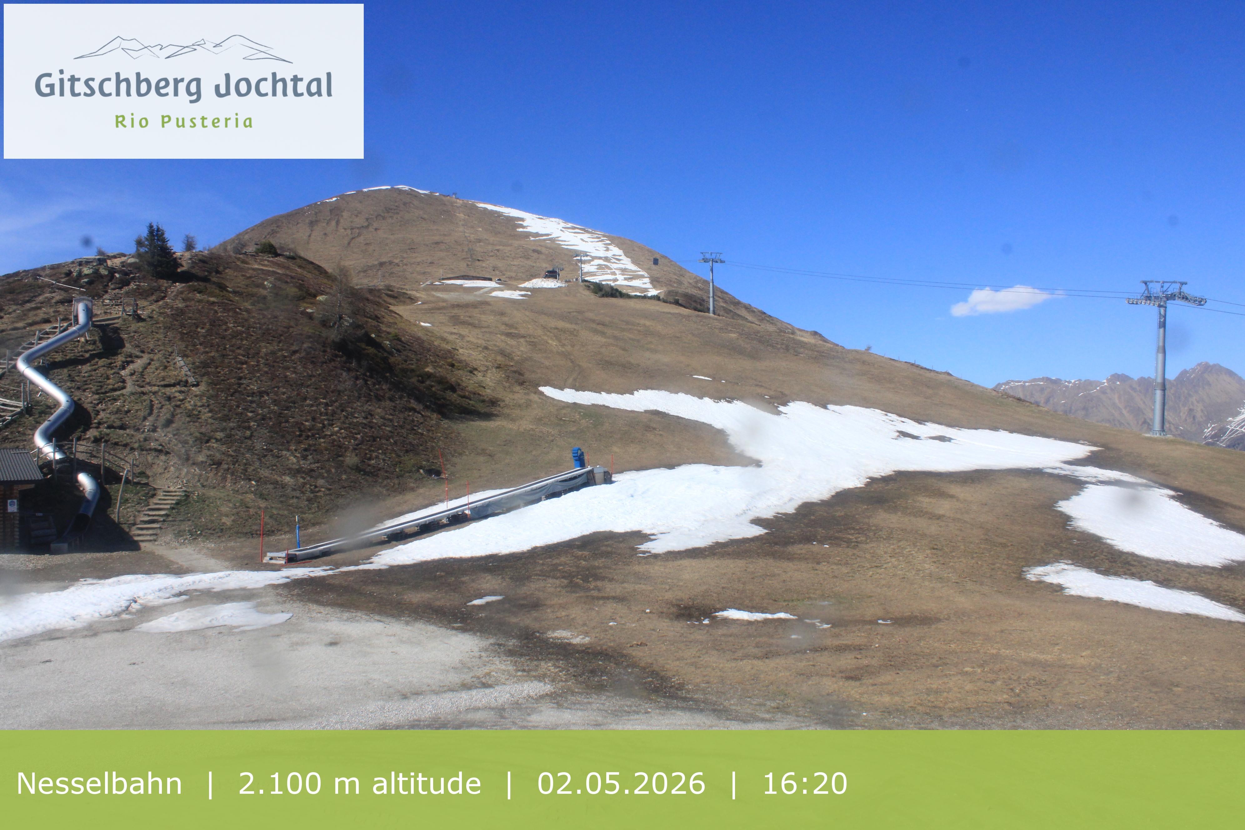 Archived image Webcam Gitschberg Mountain, South Tyrol