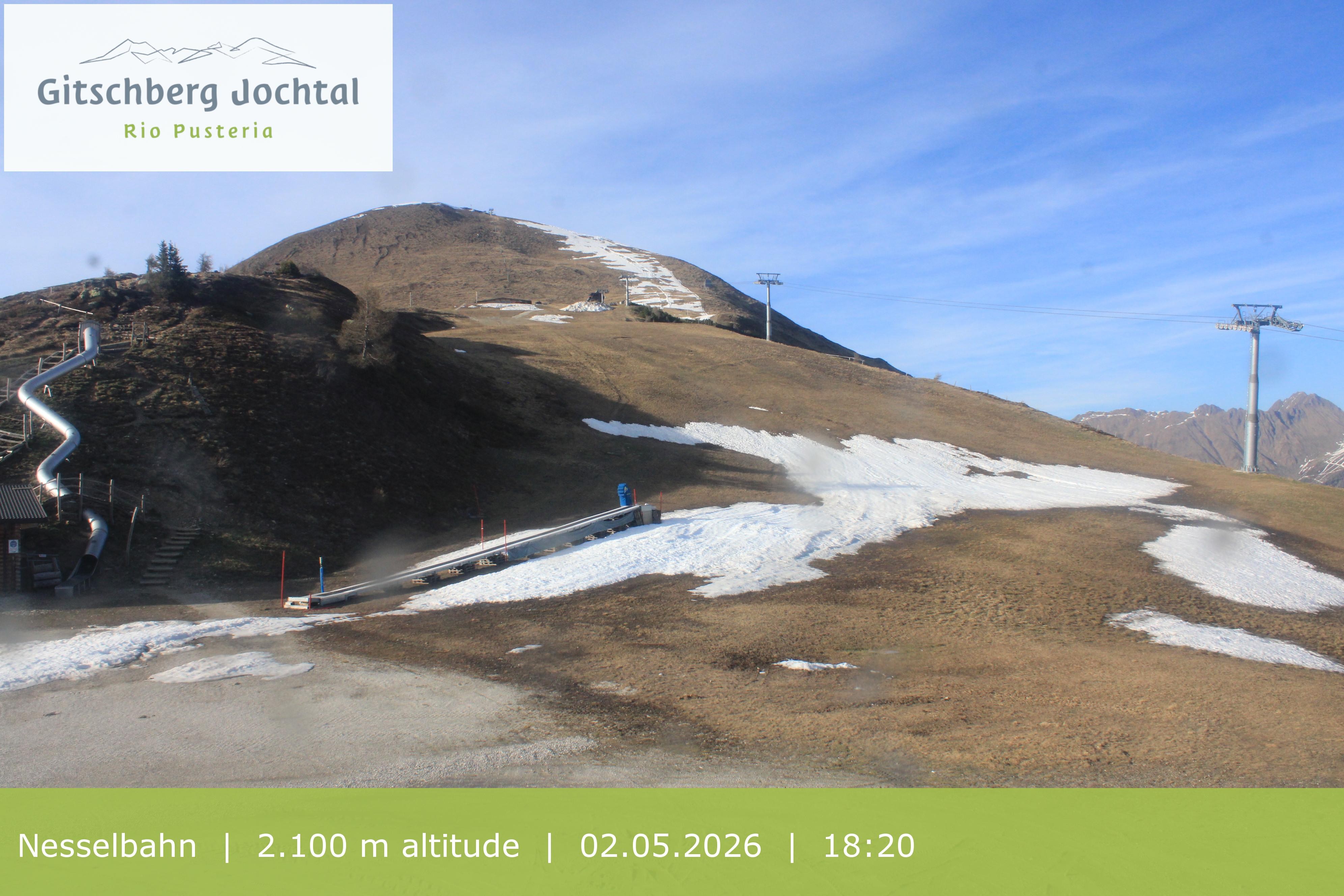 Archived image Webcam Gitschberg Mountain, South Tyrol