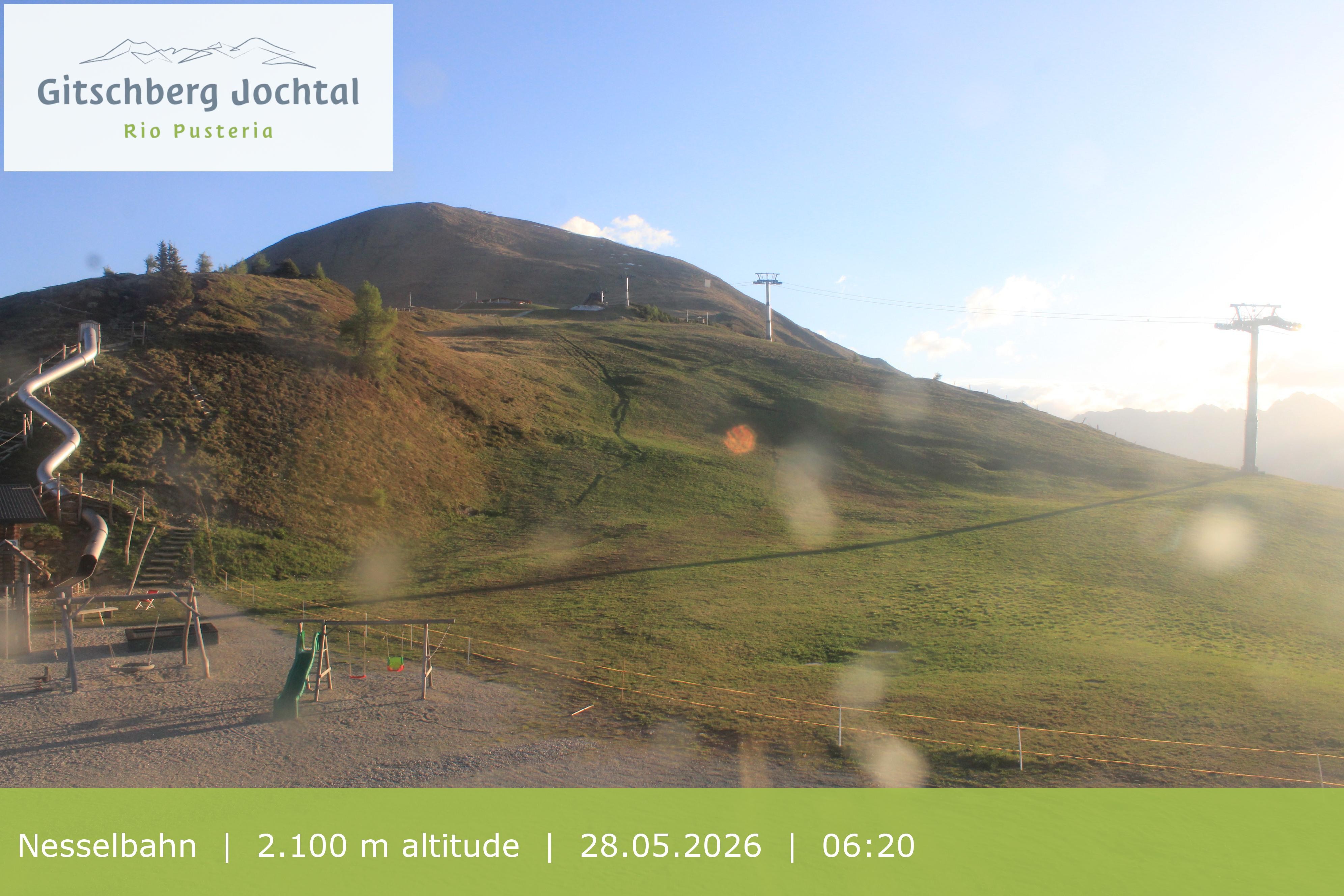 Archived image Webcam Gitschberg Mountain, South Tyrol