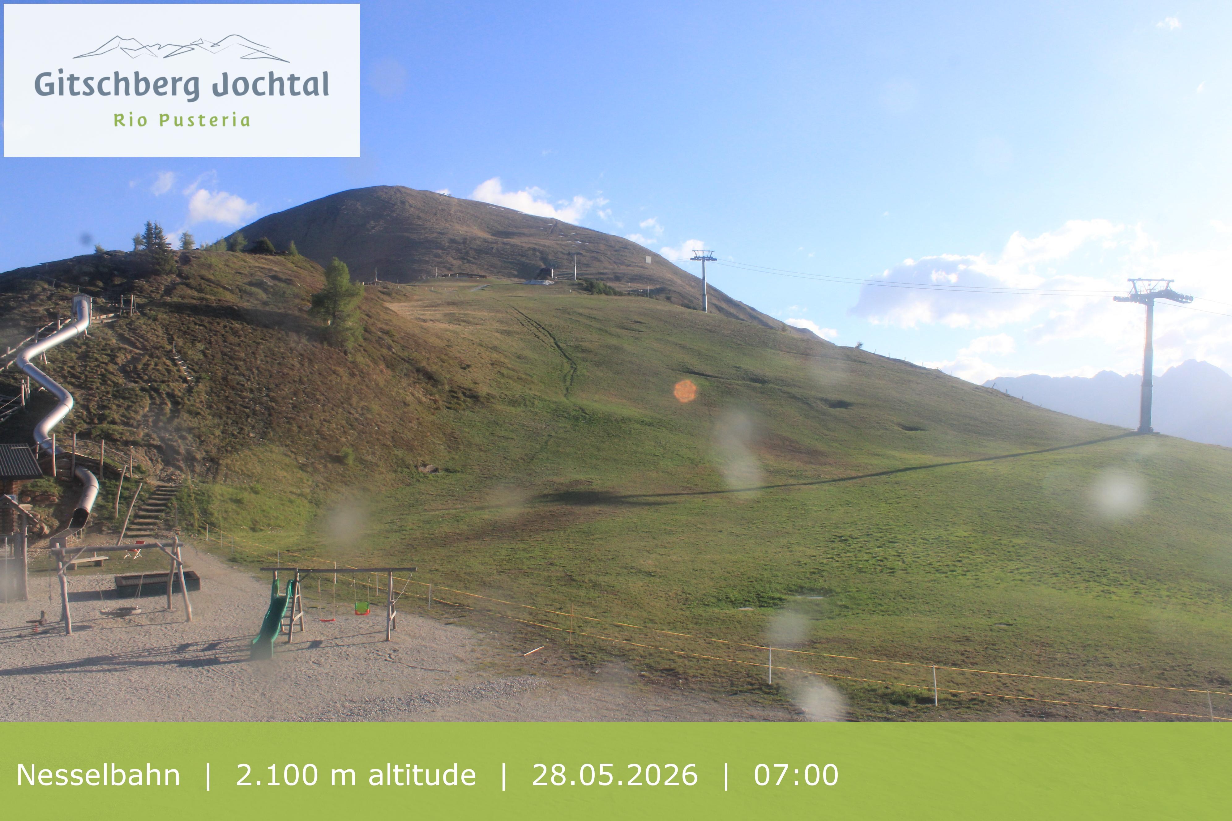 Archived image Webcam Gitschberg Mountain, South Tyrol