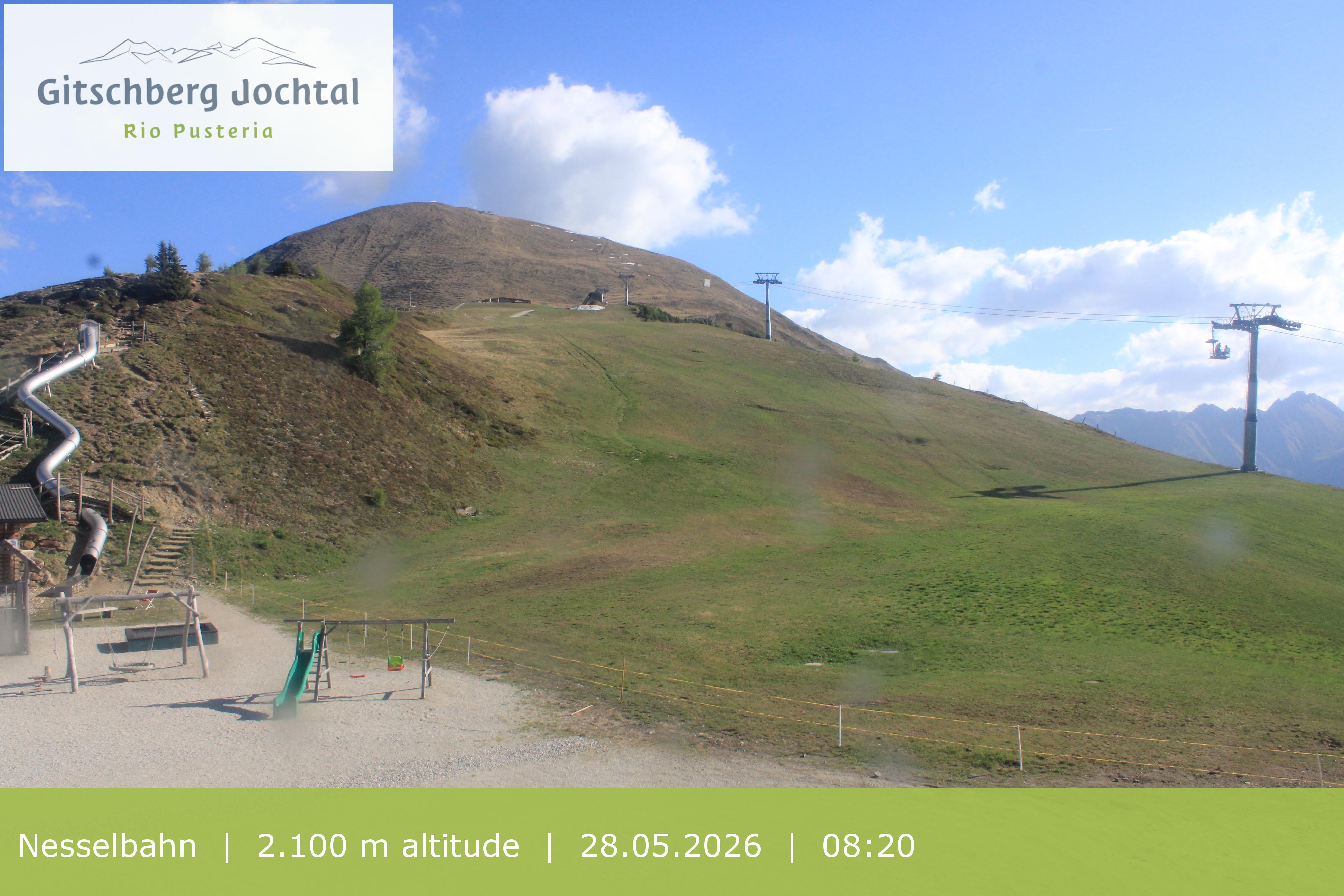 Archived image Webcam Gitschberg Mountain, South Tyrol