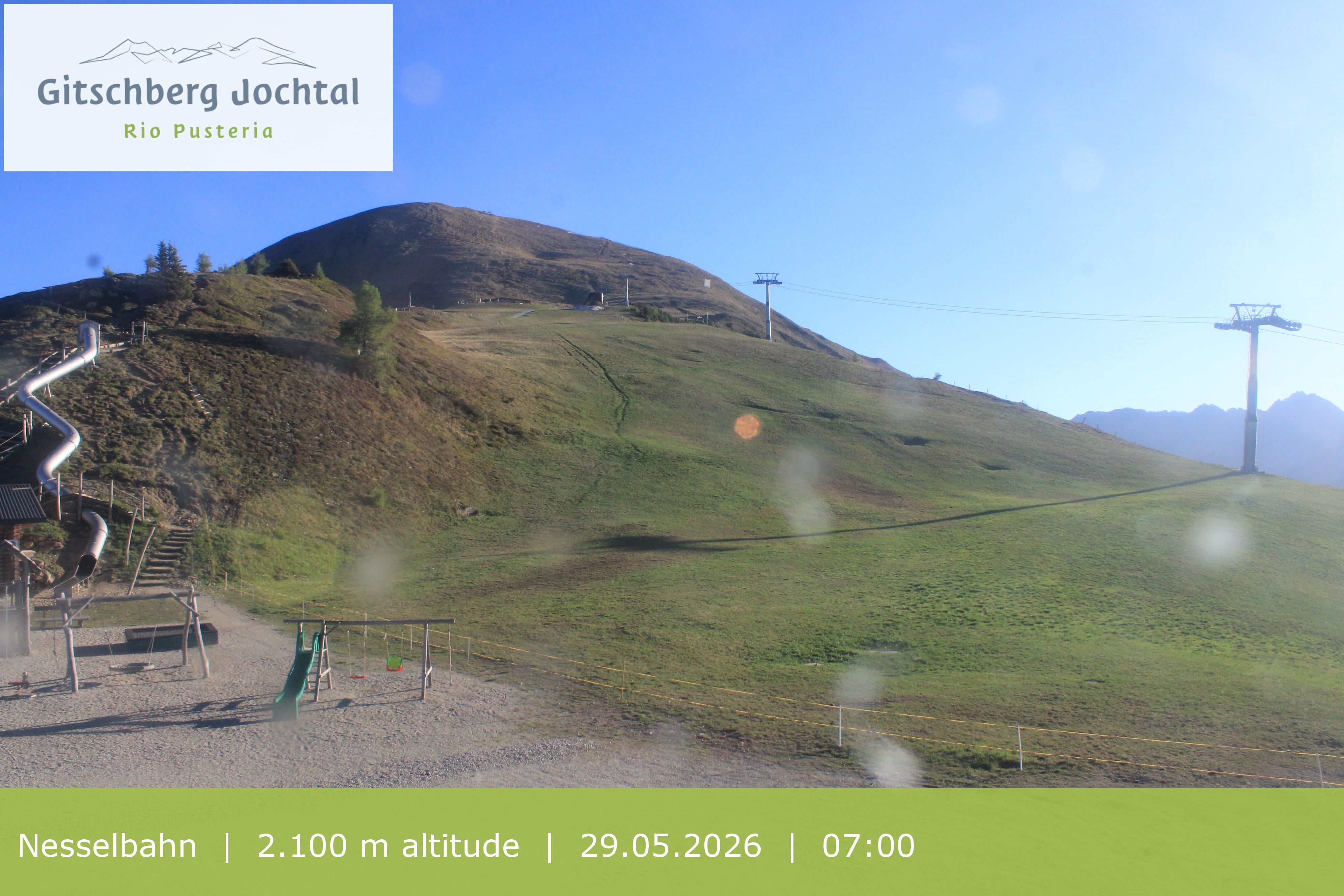 Archiv Foto Webcam Blick auf den Gitschberg