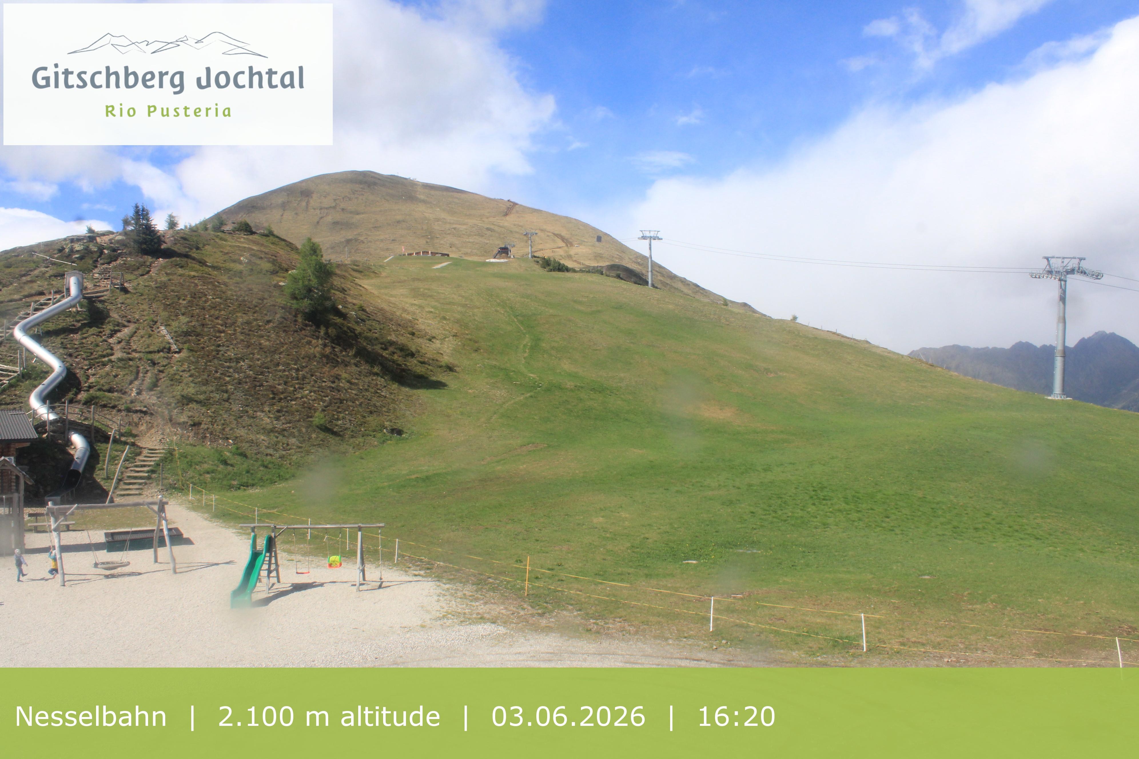 Archiv Foto Webcam Blick auf den Gitschberg