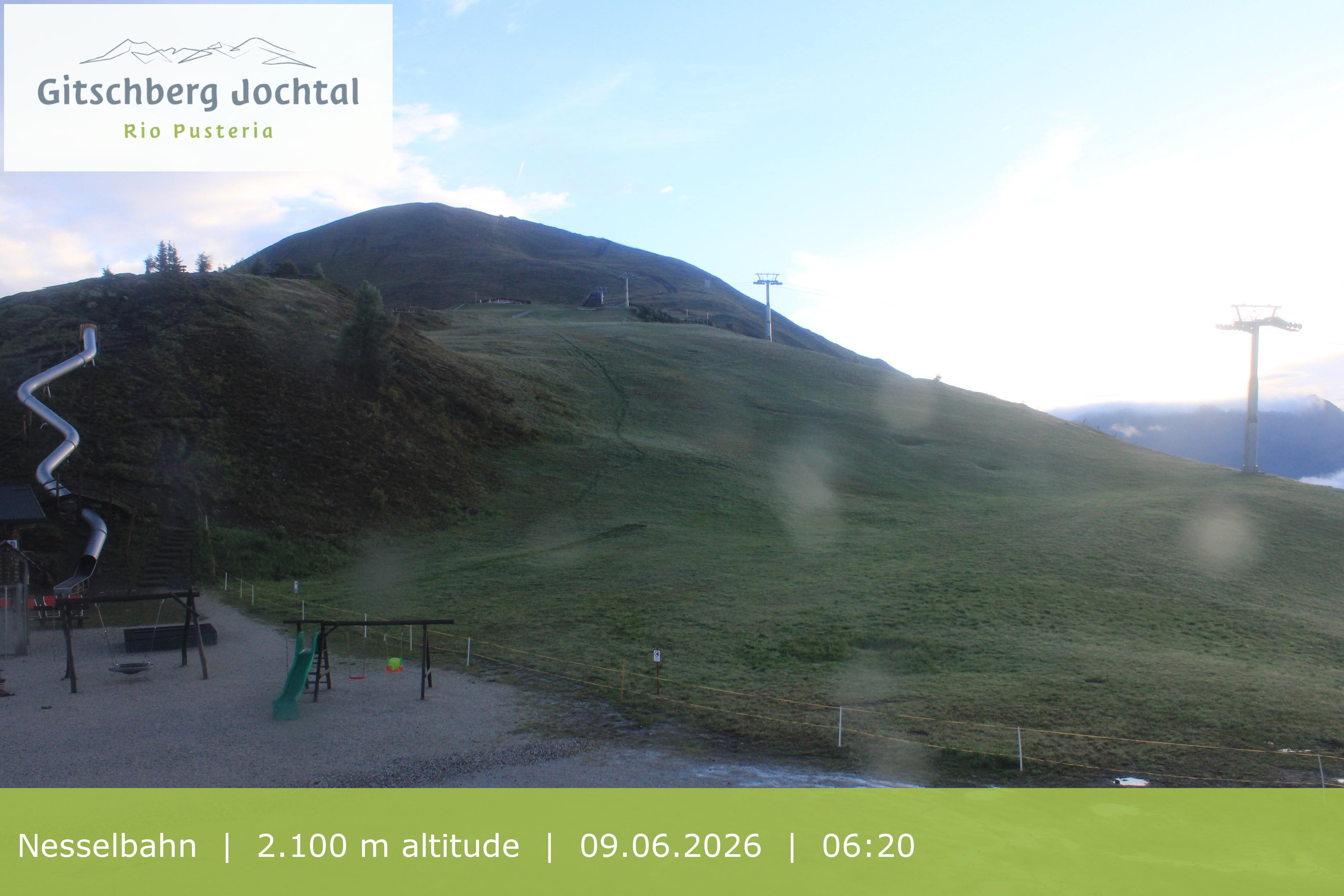 Archived image Webcam Gitschberg Mountain, South Tyrol