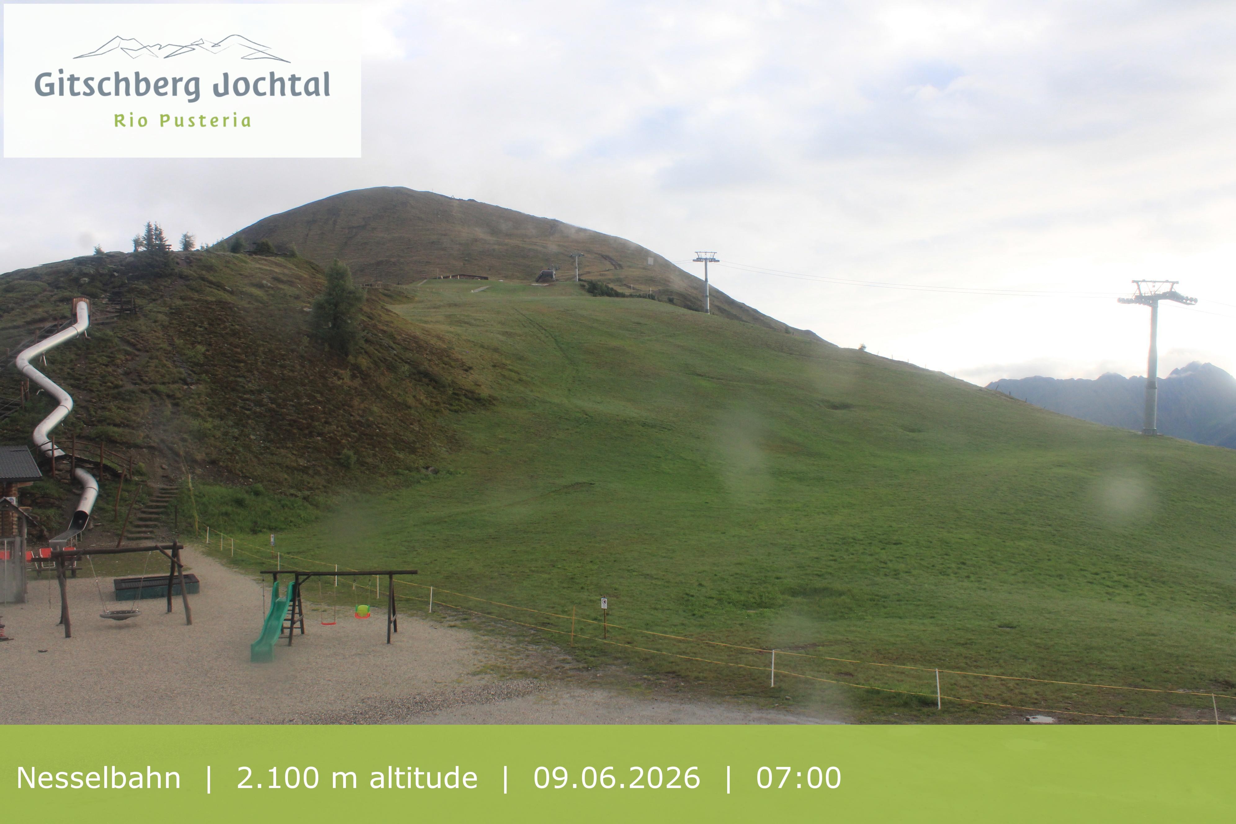 Archived image Webcam Gitschberg Mountain, South Tyrol