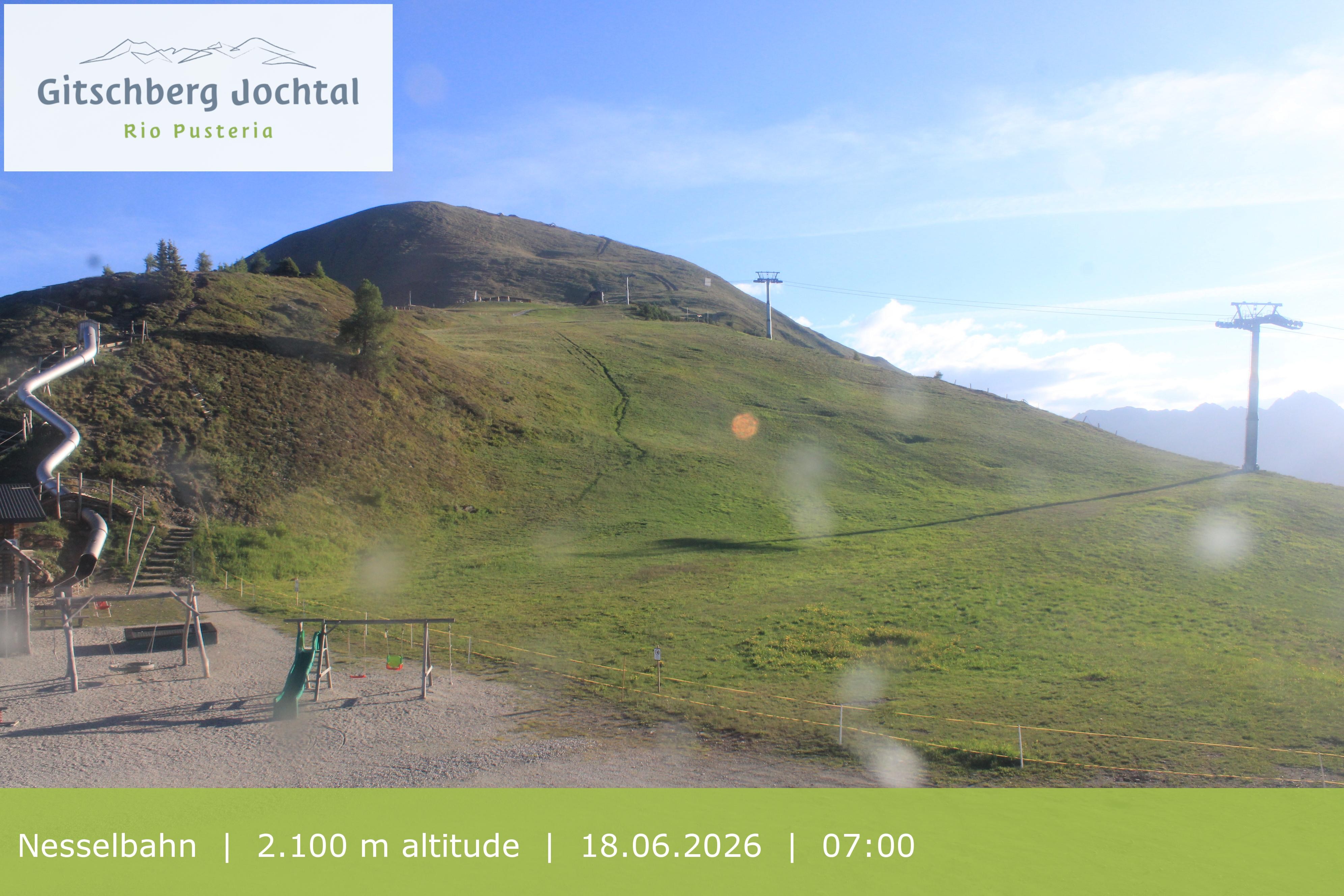 Archiv Foto Webcam Blick auf den Gitschberg