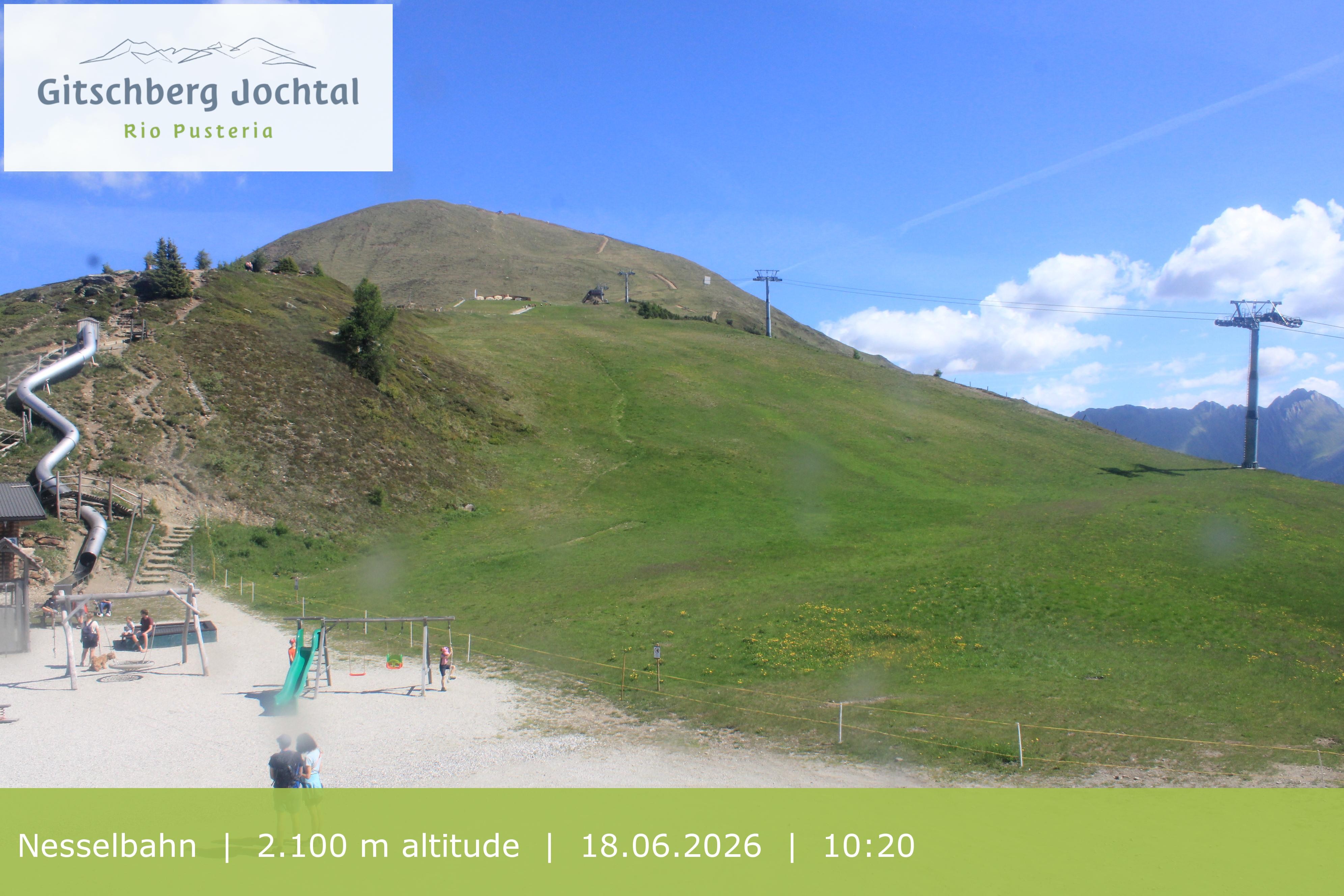 Archiv Foto Webcam Blick auf den Gitschberg
