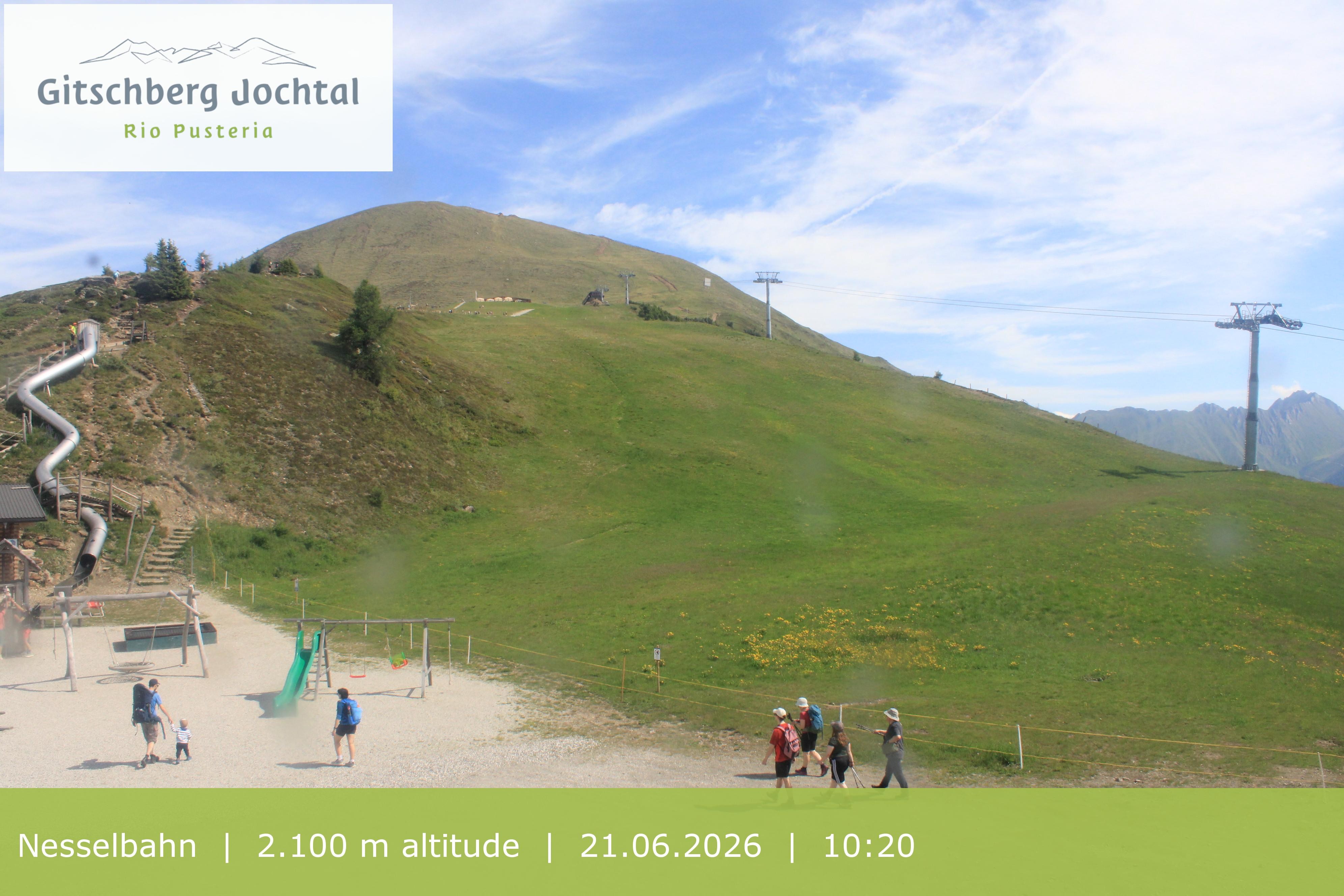 Archiv Foto Webcam Blick auf den Gitschberg