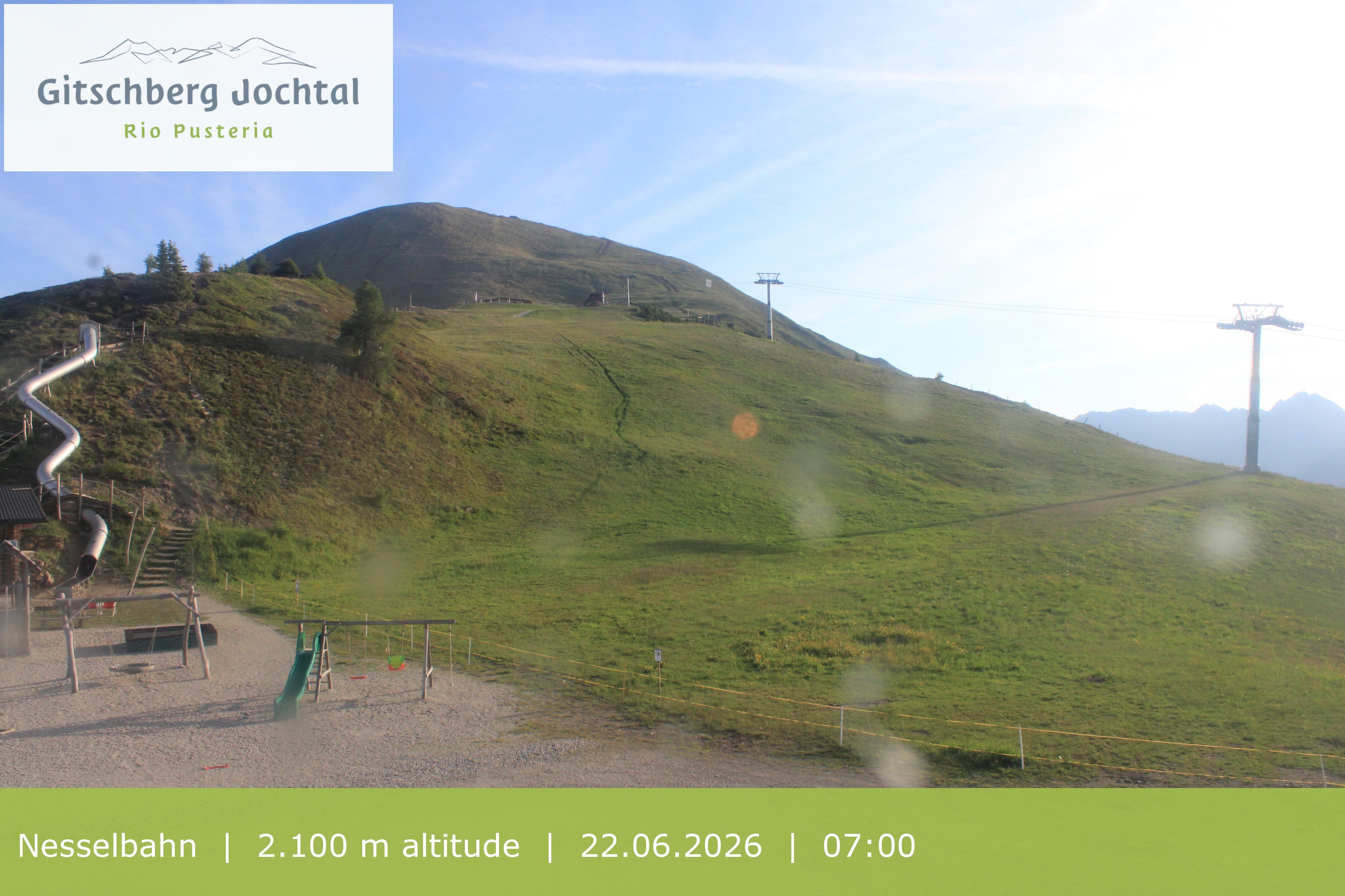 Archiv Foto Webcam Blick auf den Gitschberg