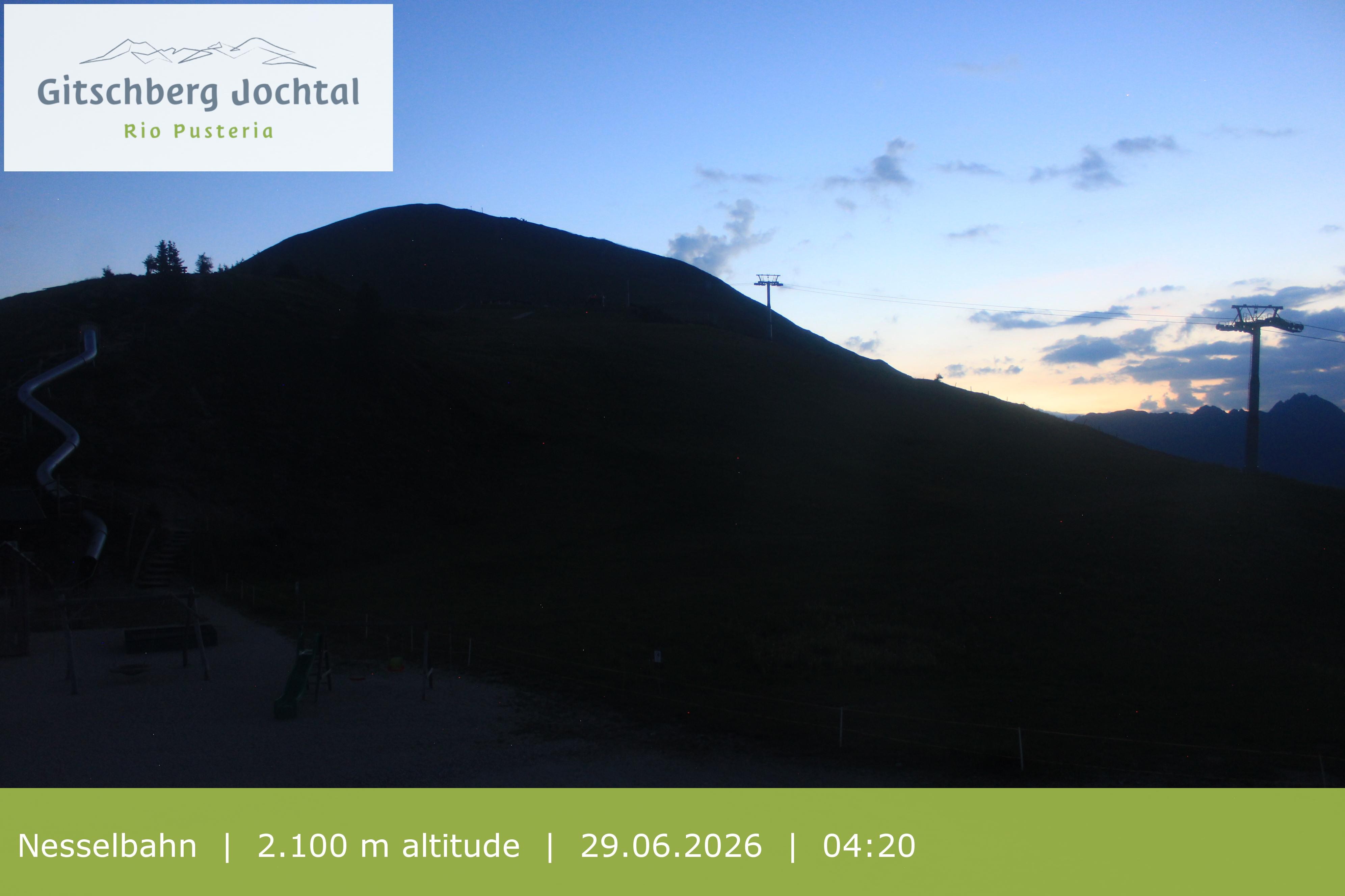 Archived image Webcam Gitschberg Mountain, South Tyrol