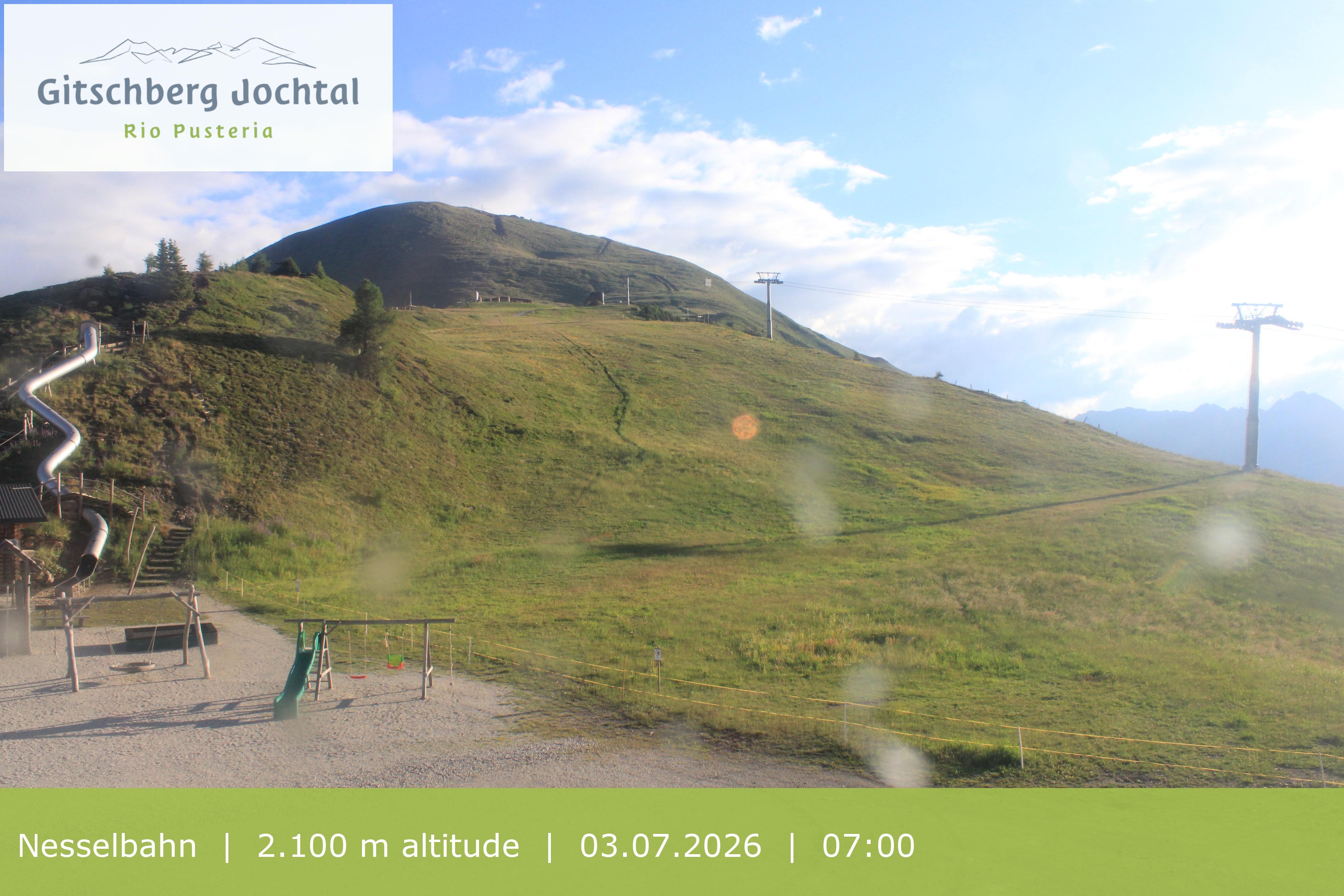 Archiv Foto Webcam Blick auf den Gitschberg