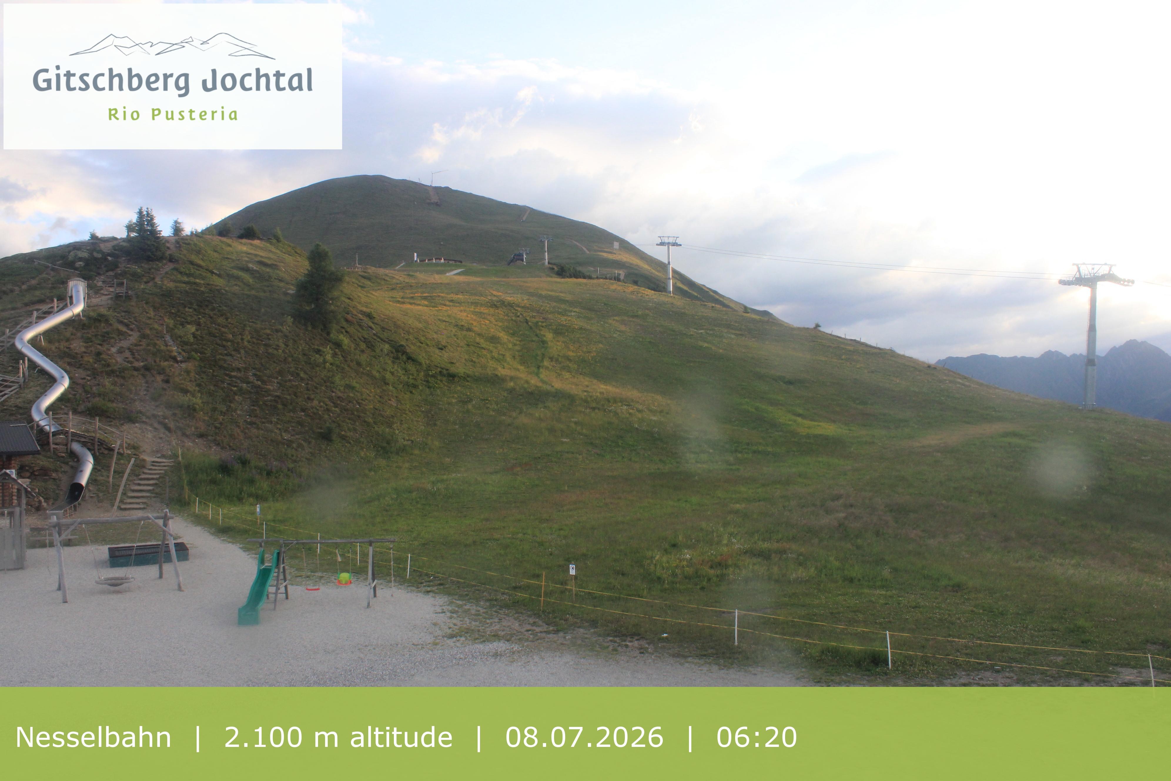 Archived image Webcam Gitschberg Mountain, South Tyrol