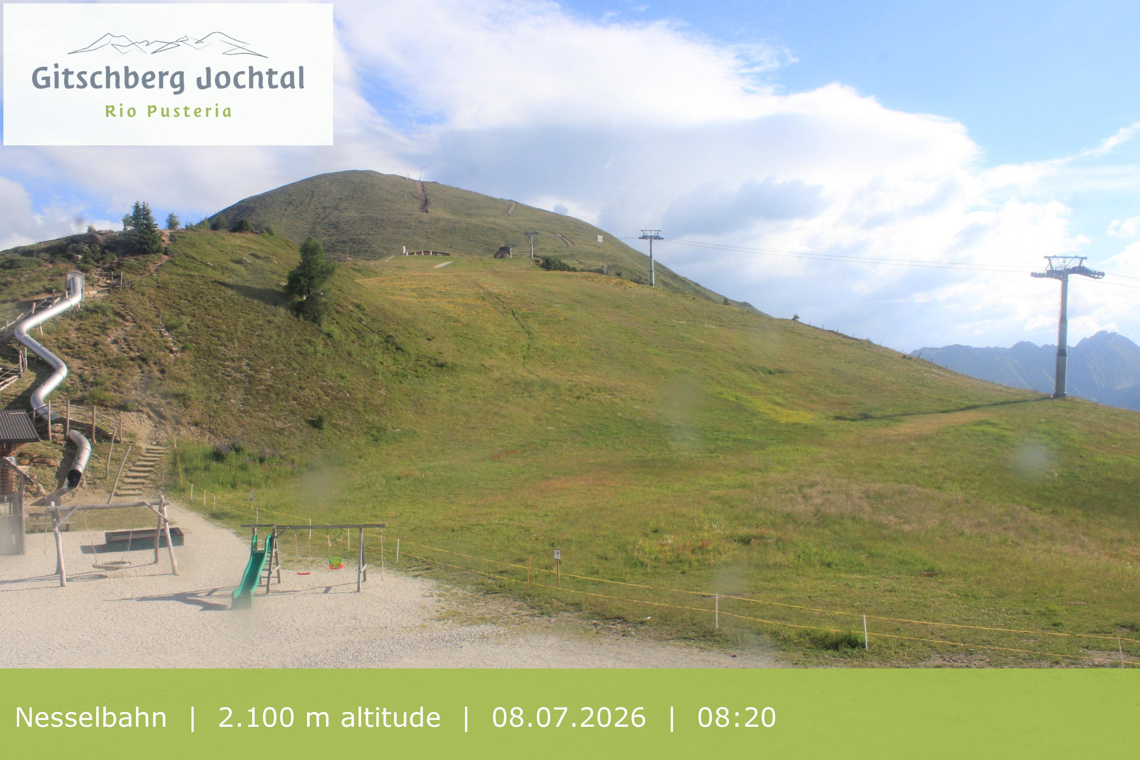 Archived image Webcam Gitschberg Mountain, South Tyrol