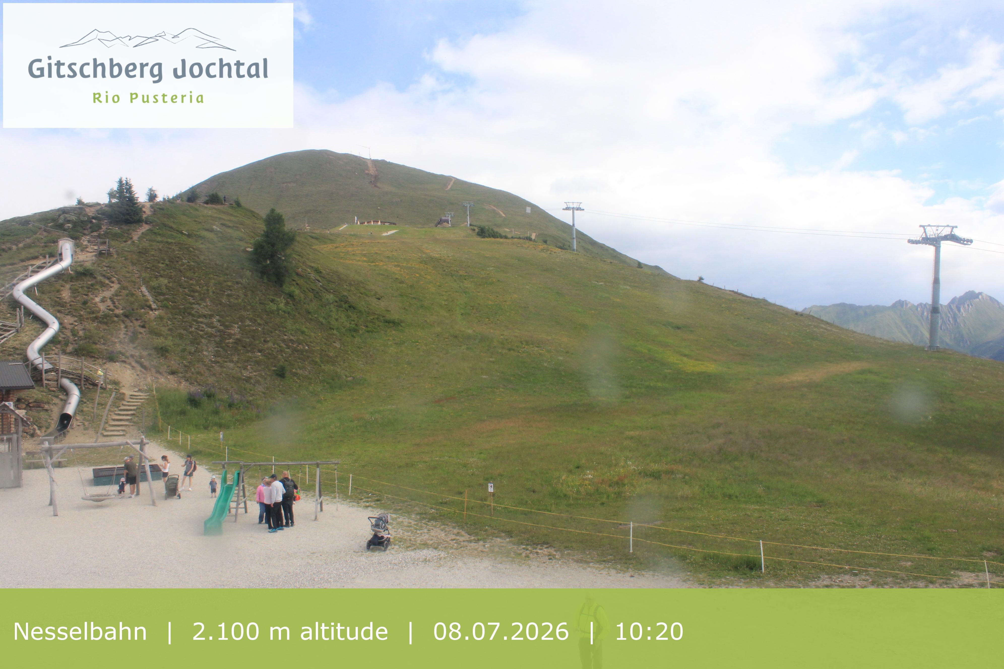 Archived image Webcam Gitschberg Mountain, South Tyrol