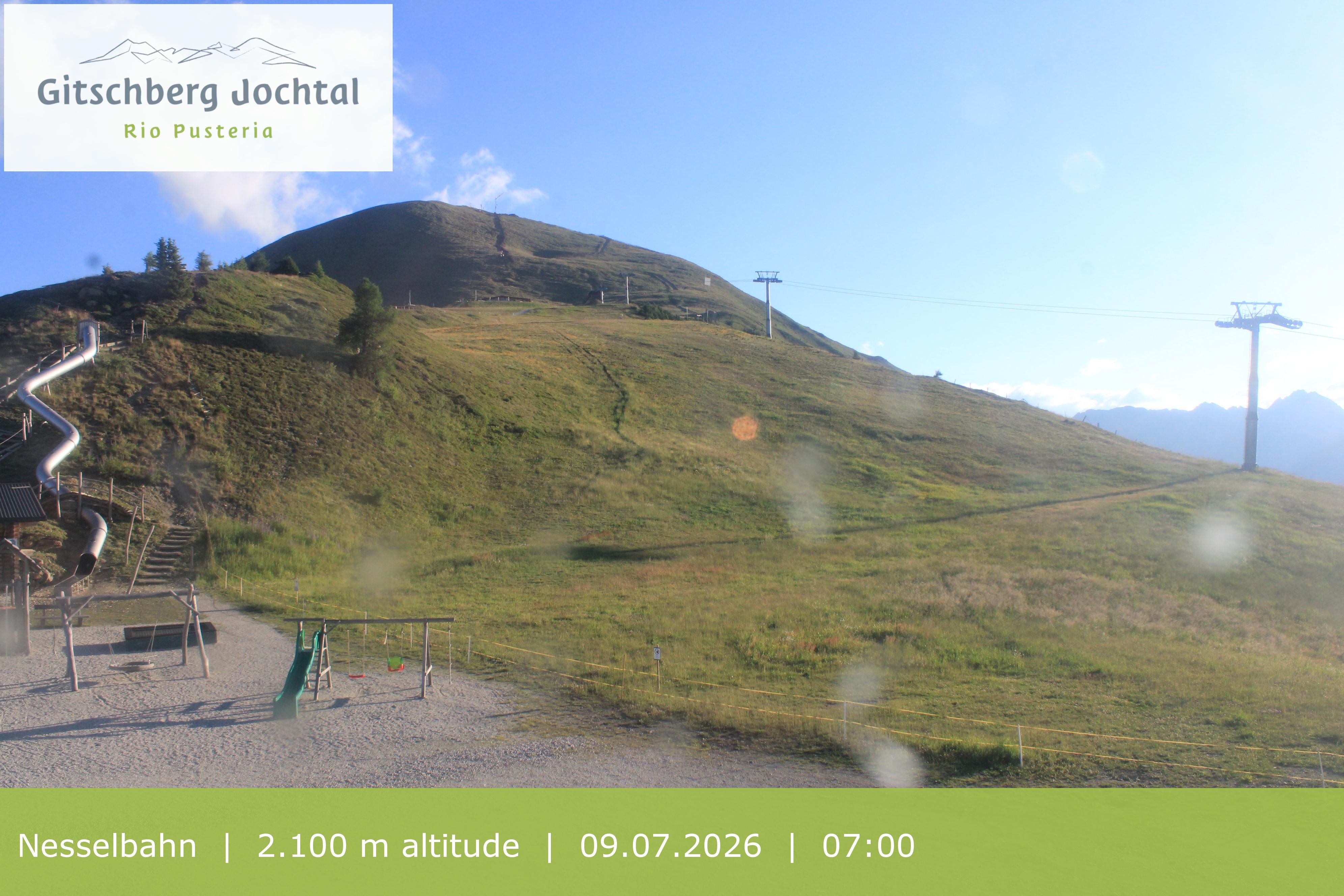 Archived image Webcam Gitschberg Mountain, South Tyrol