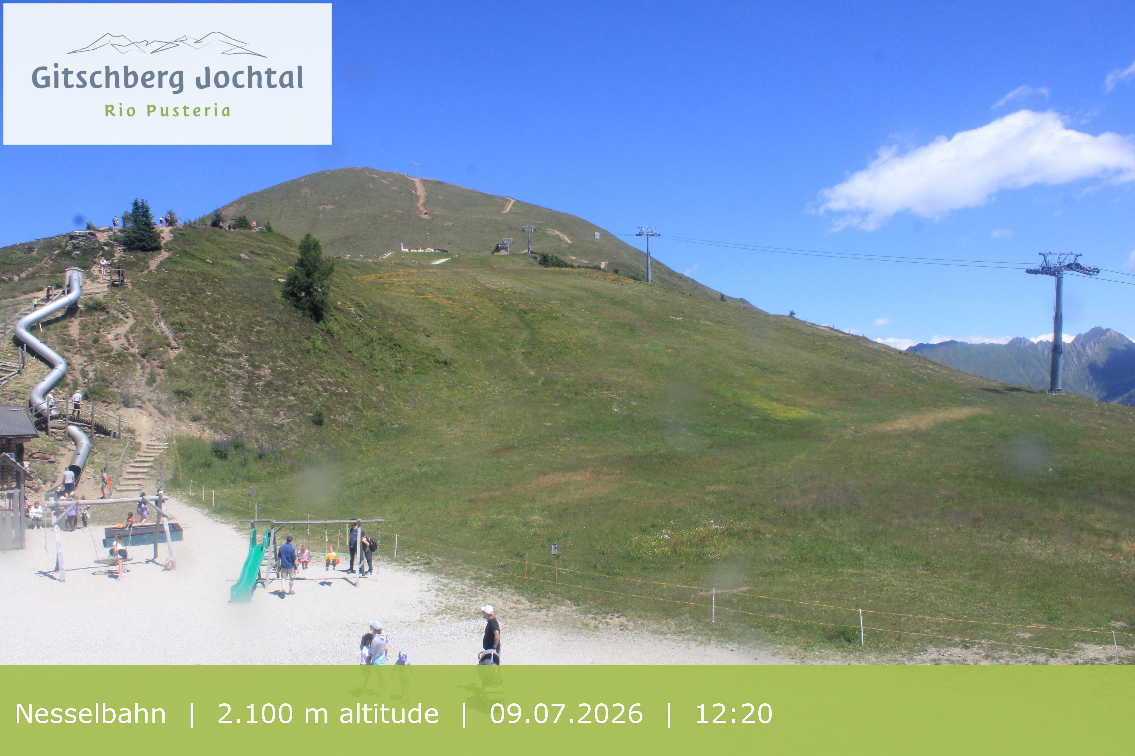 Archiv Foto Webcam Blick auf den Gitschberg