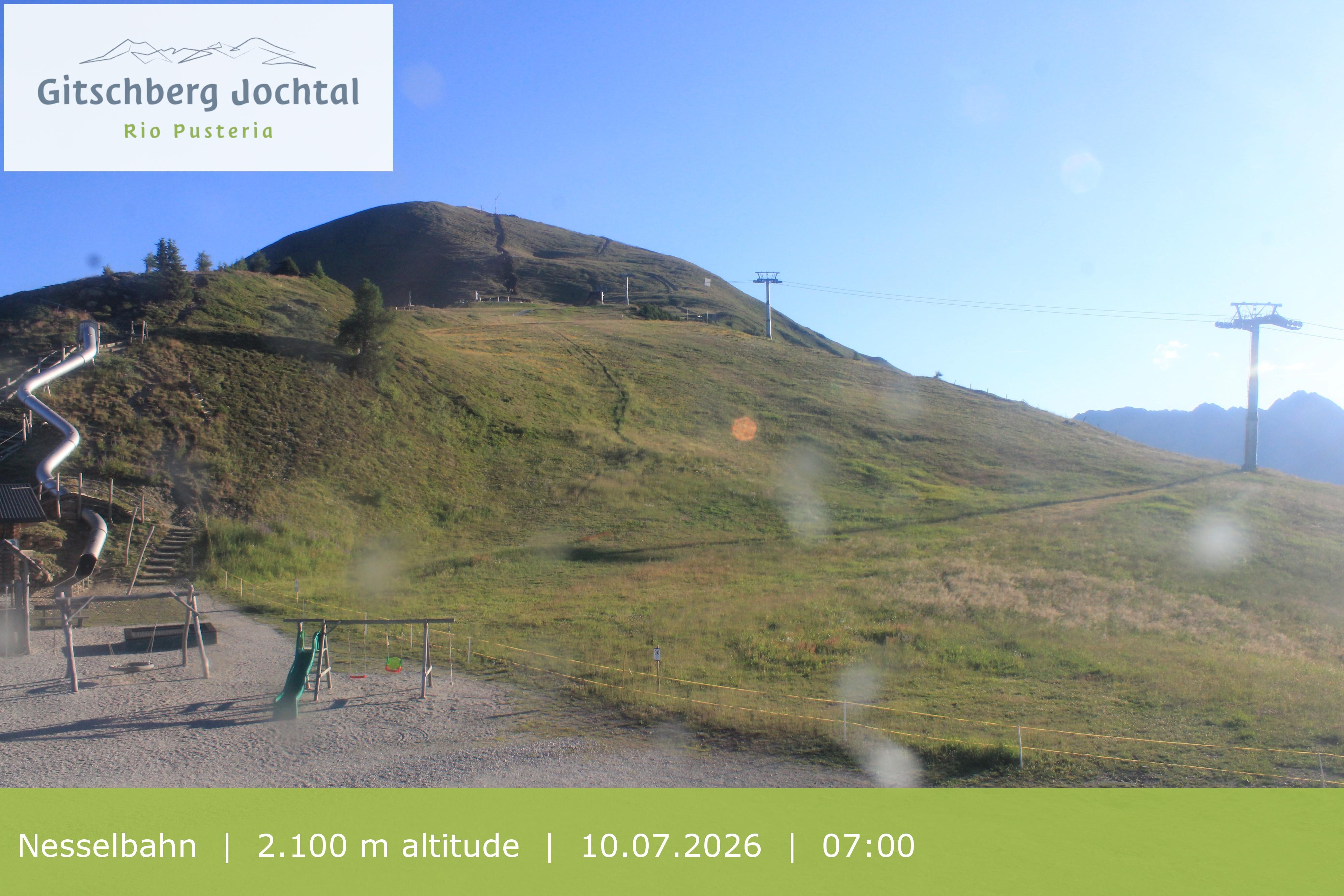 Archiv Foto Webcam Blick auf den Gitschberg
