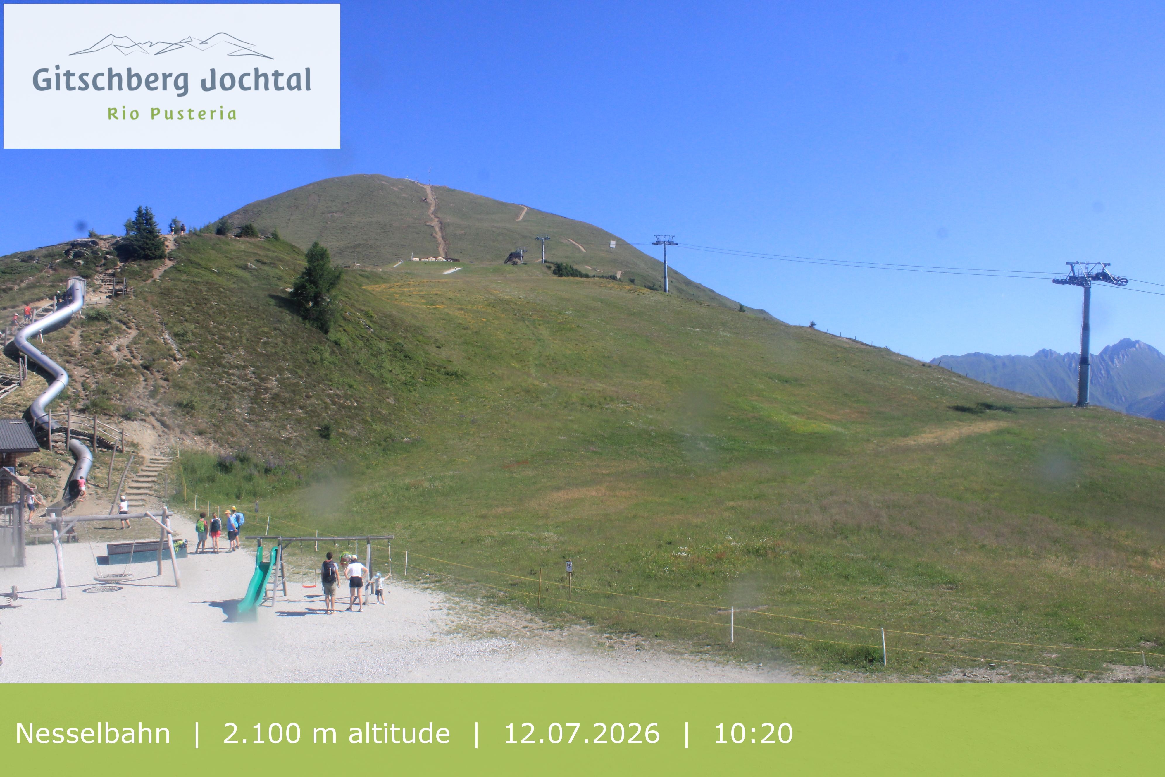 Archived image Webcam Gitschberg Mountain, South Tyrol