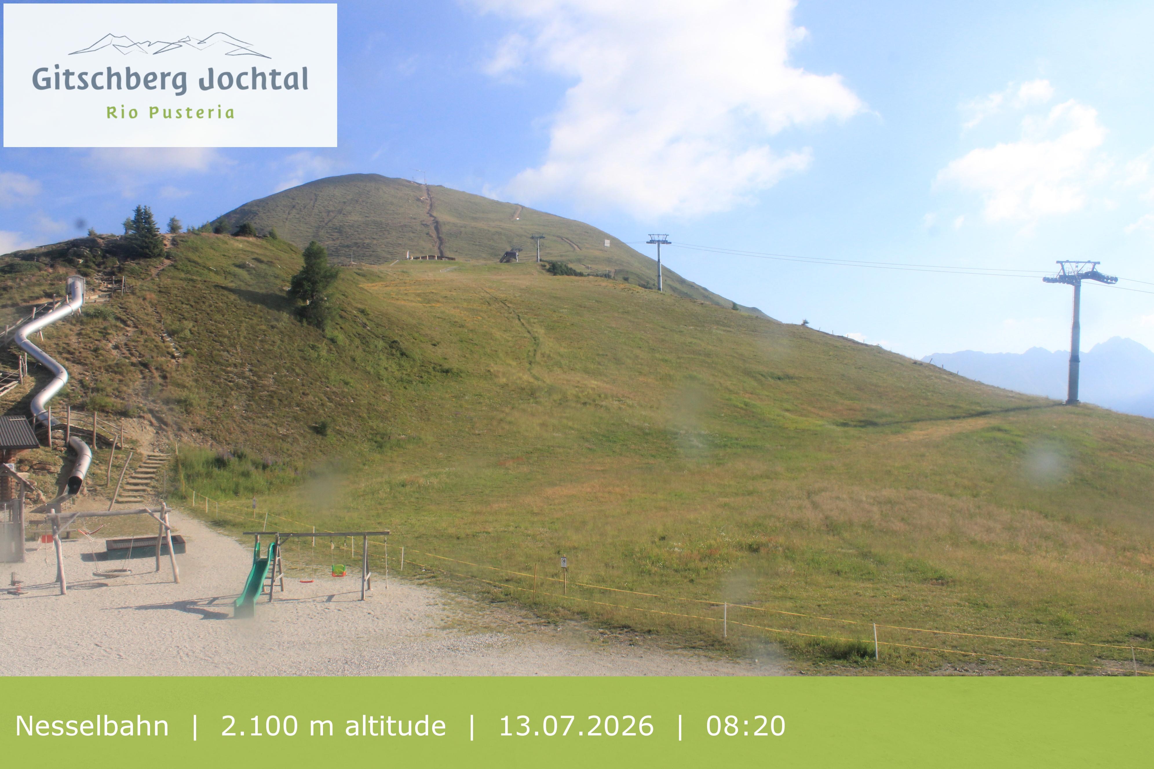 Archived image Webcam Gitschberg Mountain, South Tyrol