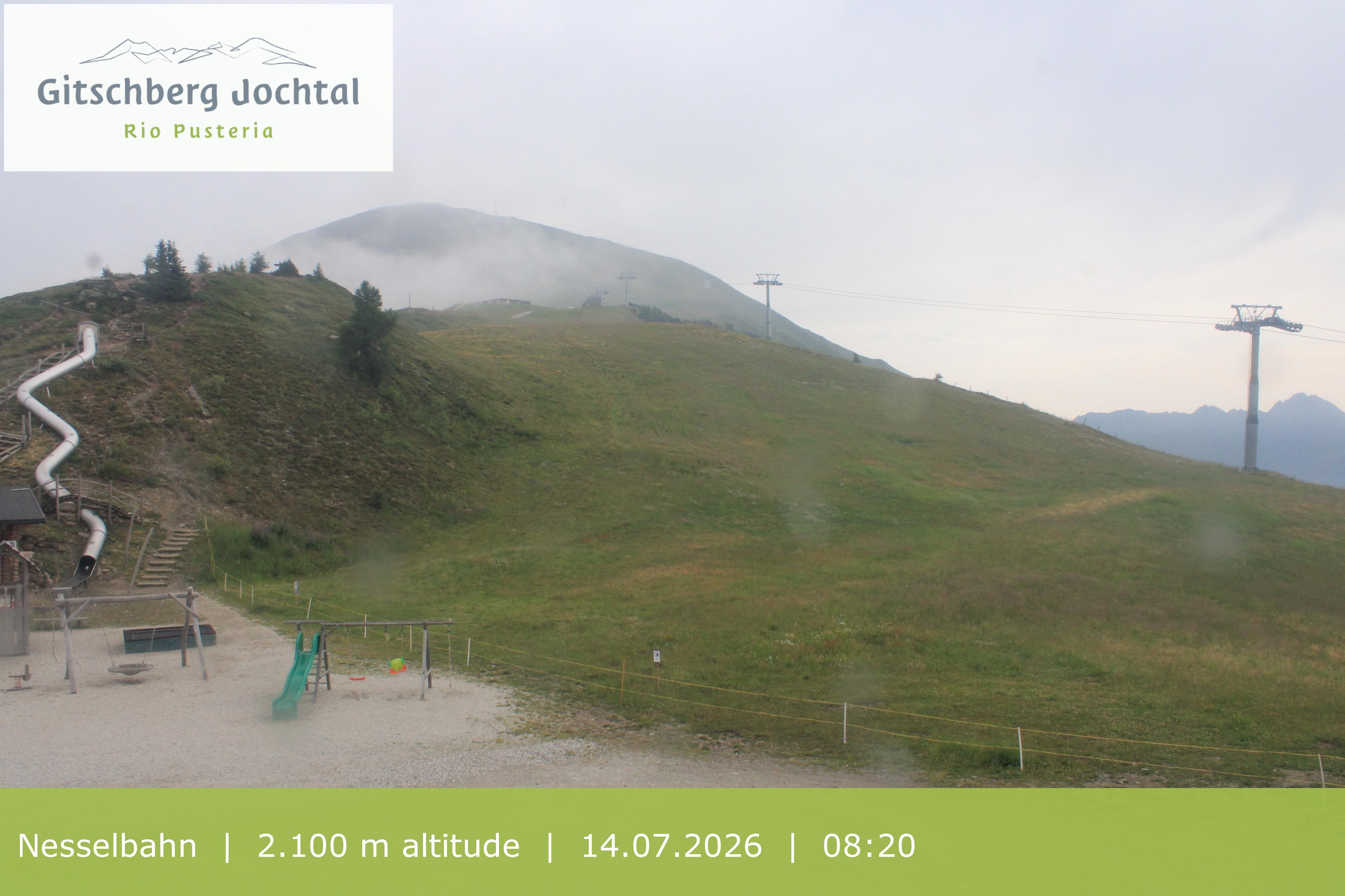 Archived image Webcam Gitschberg Mountain, South Tyrol