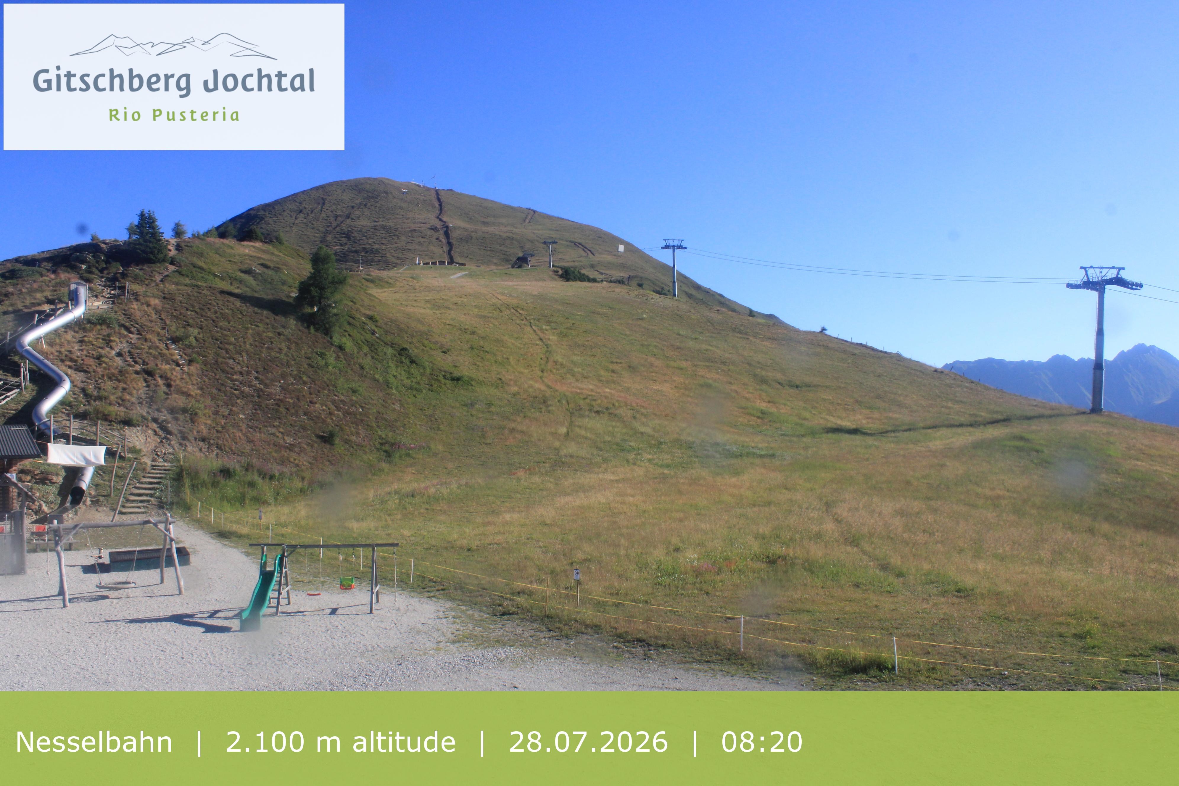 Archiv Foto Webcam Blick auf den Gitschberg