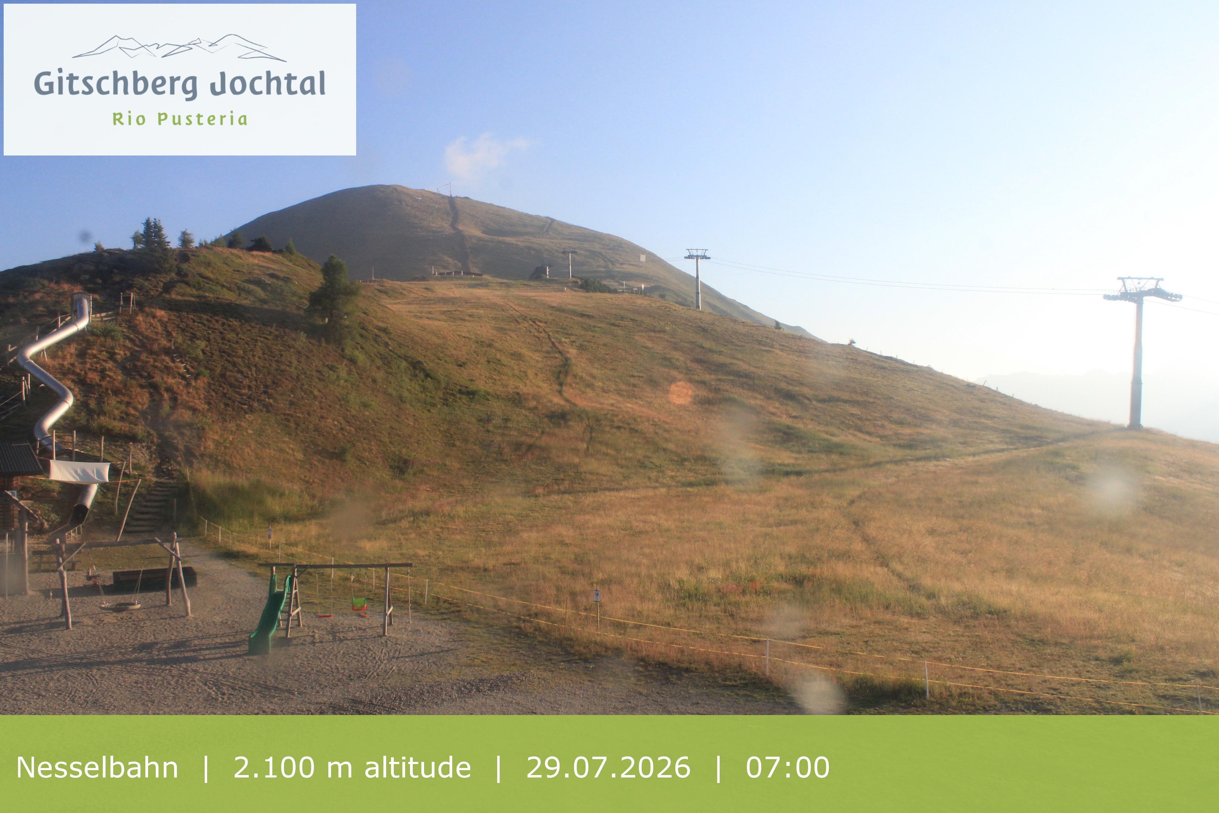 Archiv Foto Webcam Blick auf den Gitschberg