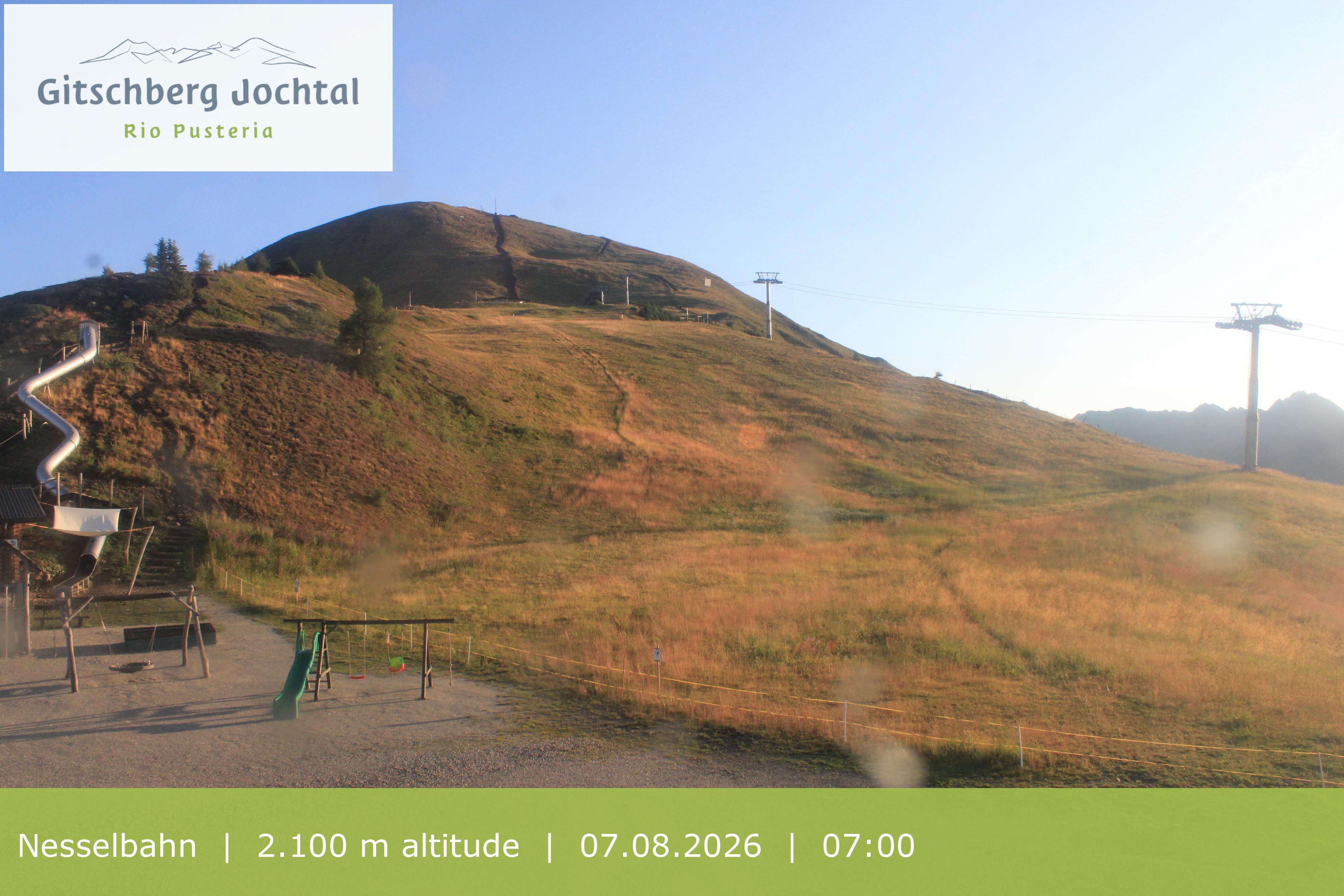 Archived image Webcam Gitschberg Mountain, South Tyrol