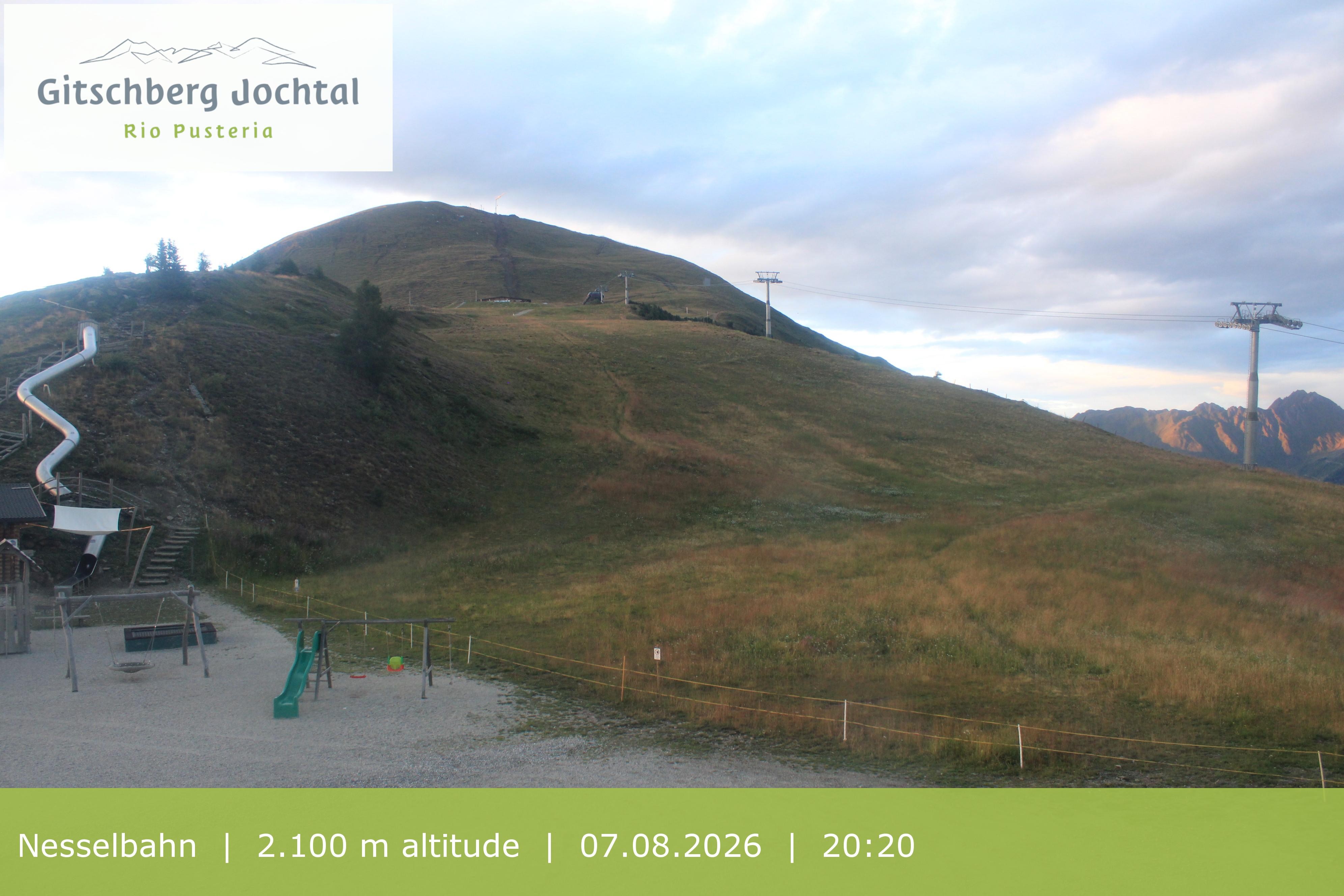 Archived image Webcam Gitschberg Mountain, South Tyrol