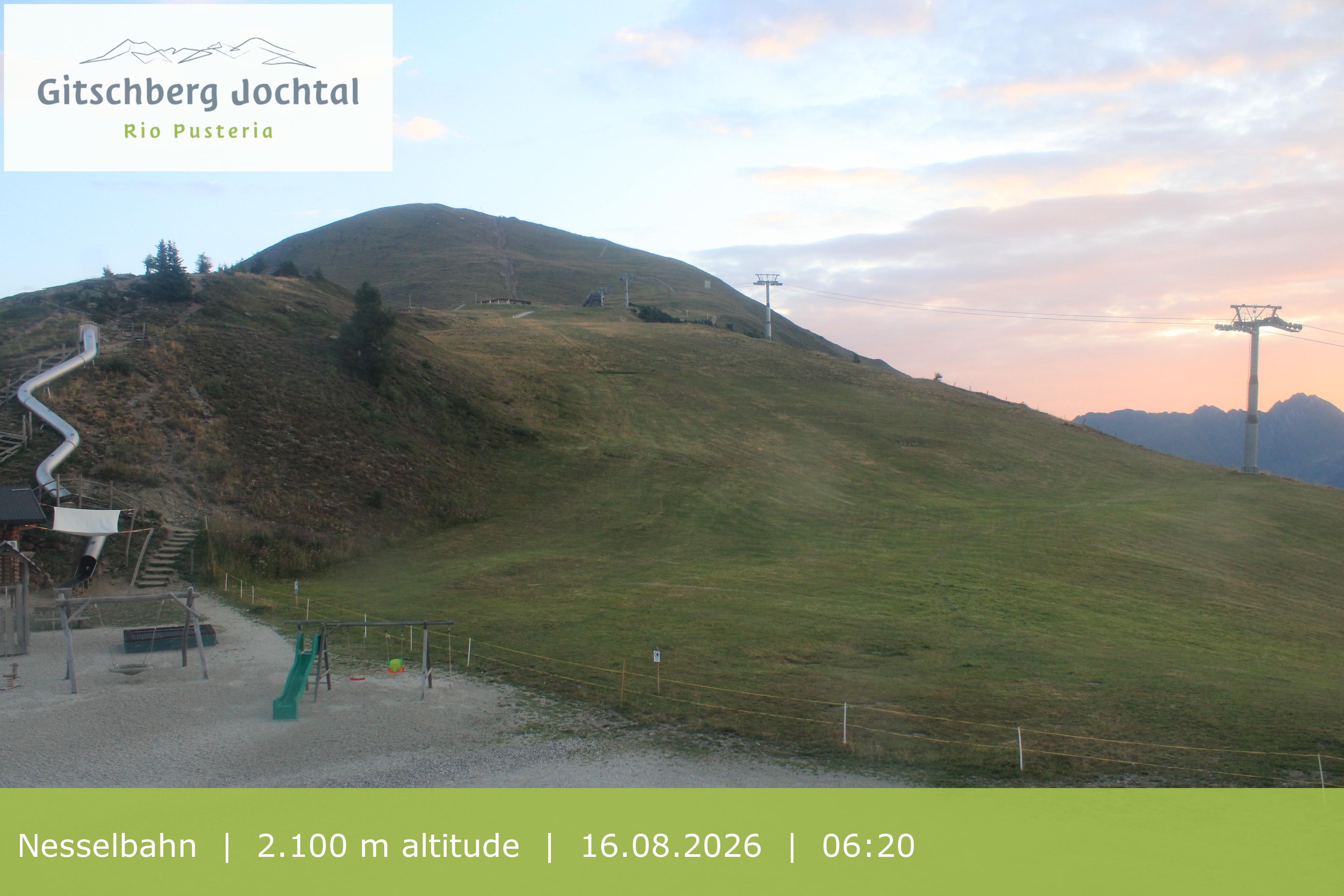 Archived image Webcam Gitschberg Mountain, South Tyrol