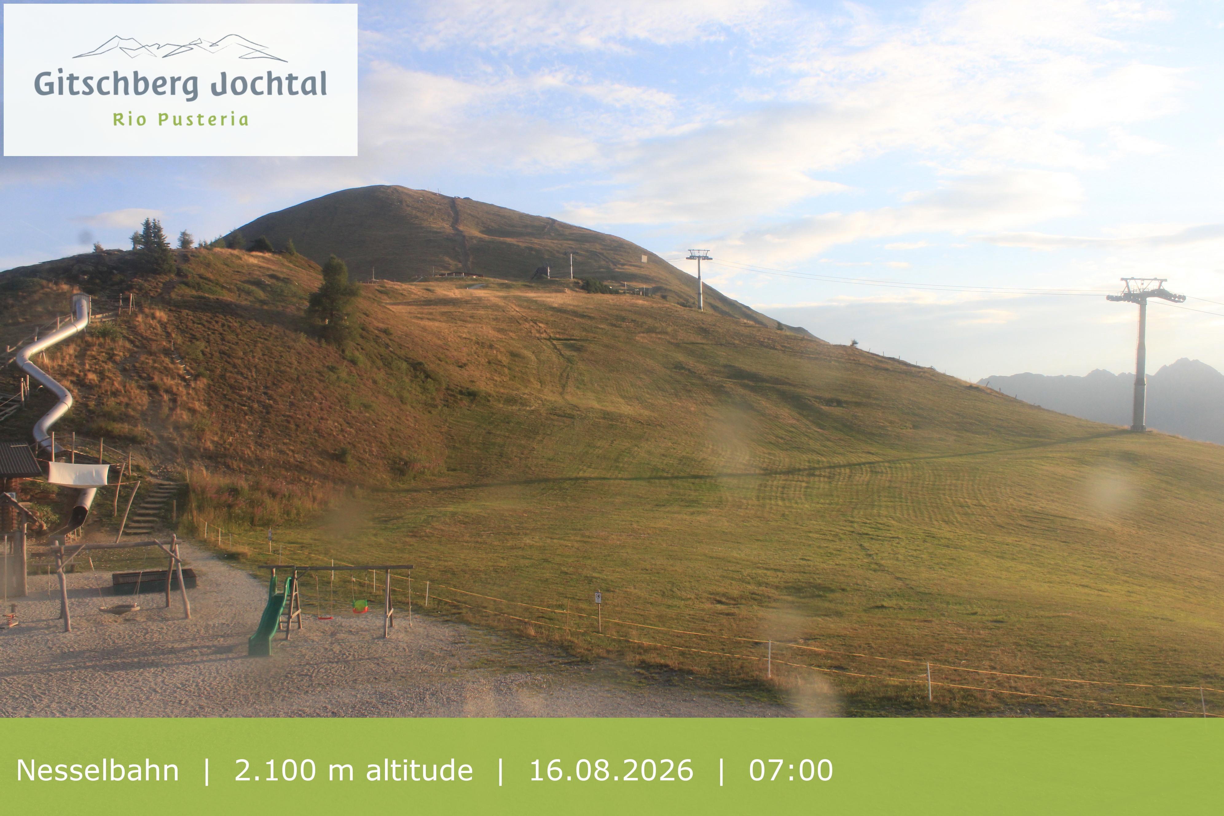 Archived image Webcam Gitschberg Mountain, South Tyrol