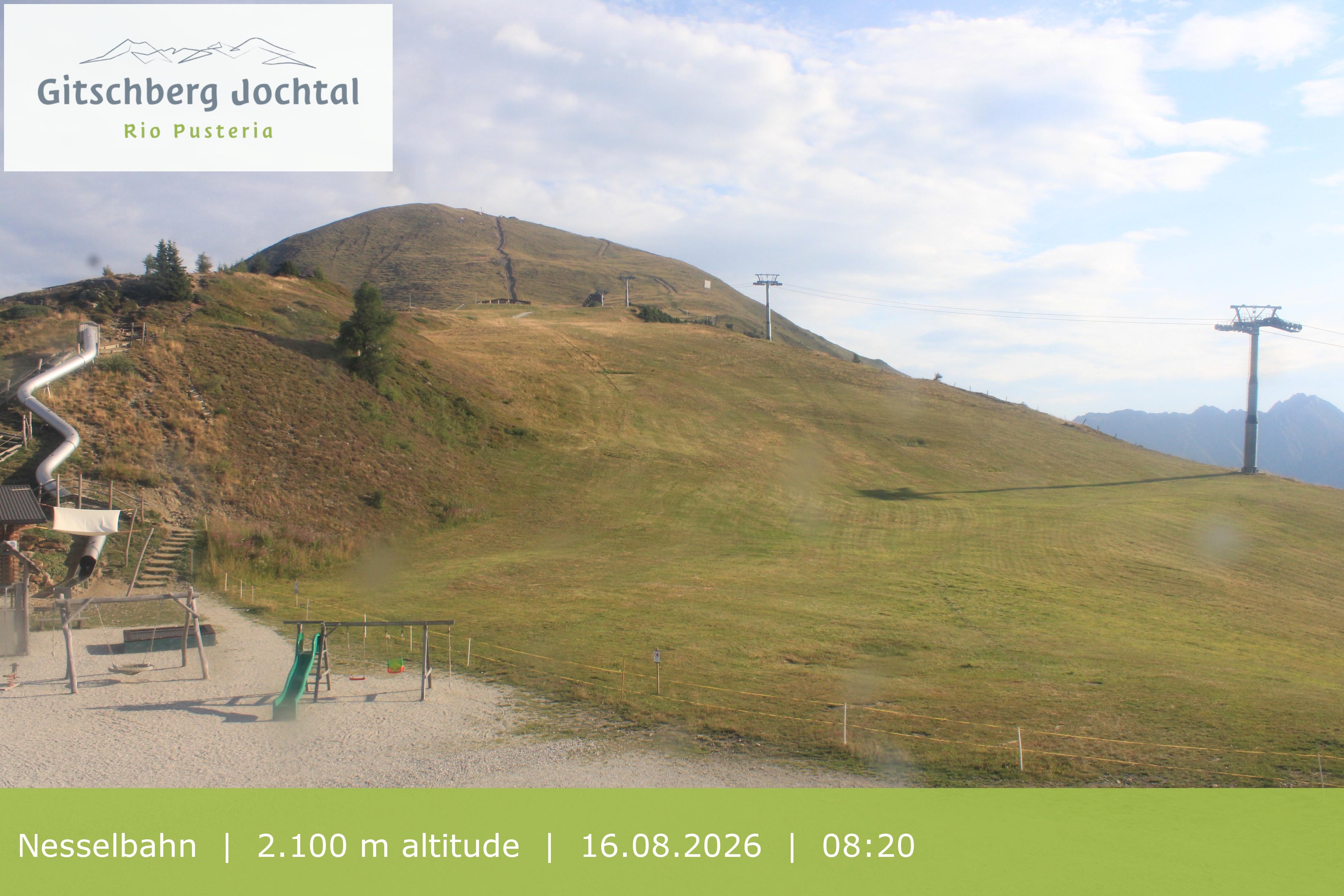 Archived image Webcam Gitschberg Mountain, South Tyrol