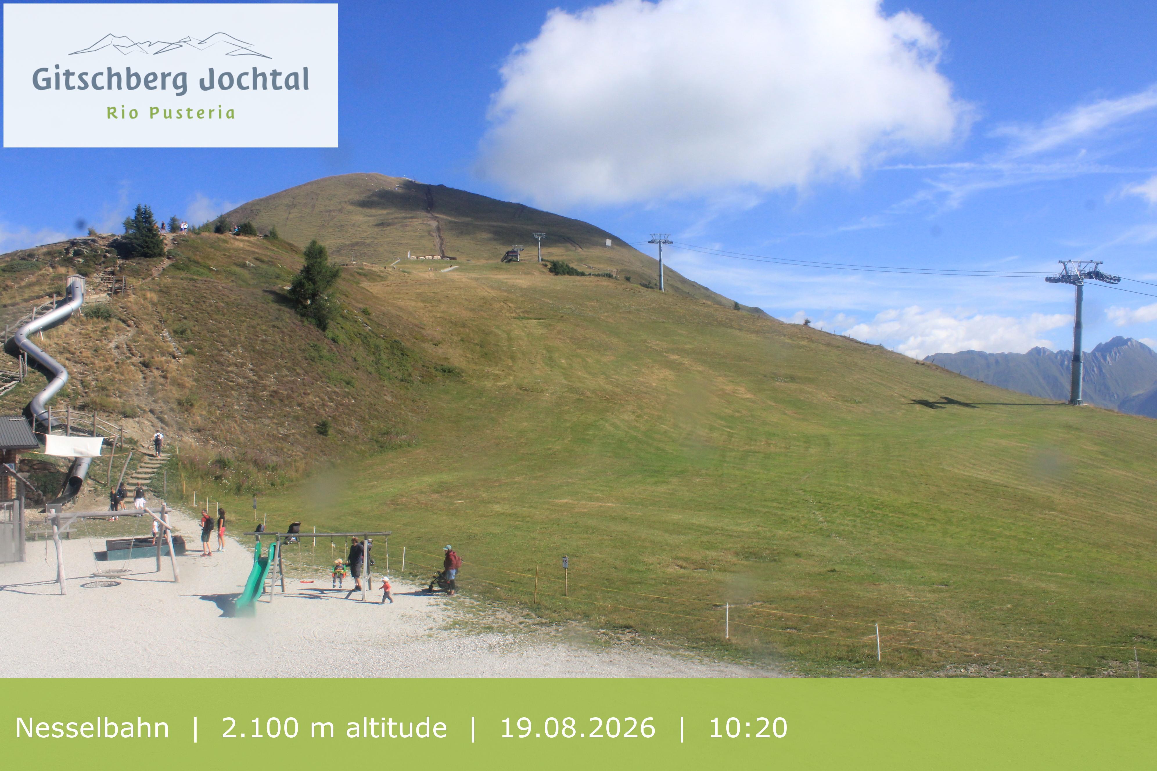 Archiv Foto Webcam Blick auf den Gitschberg