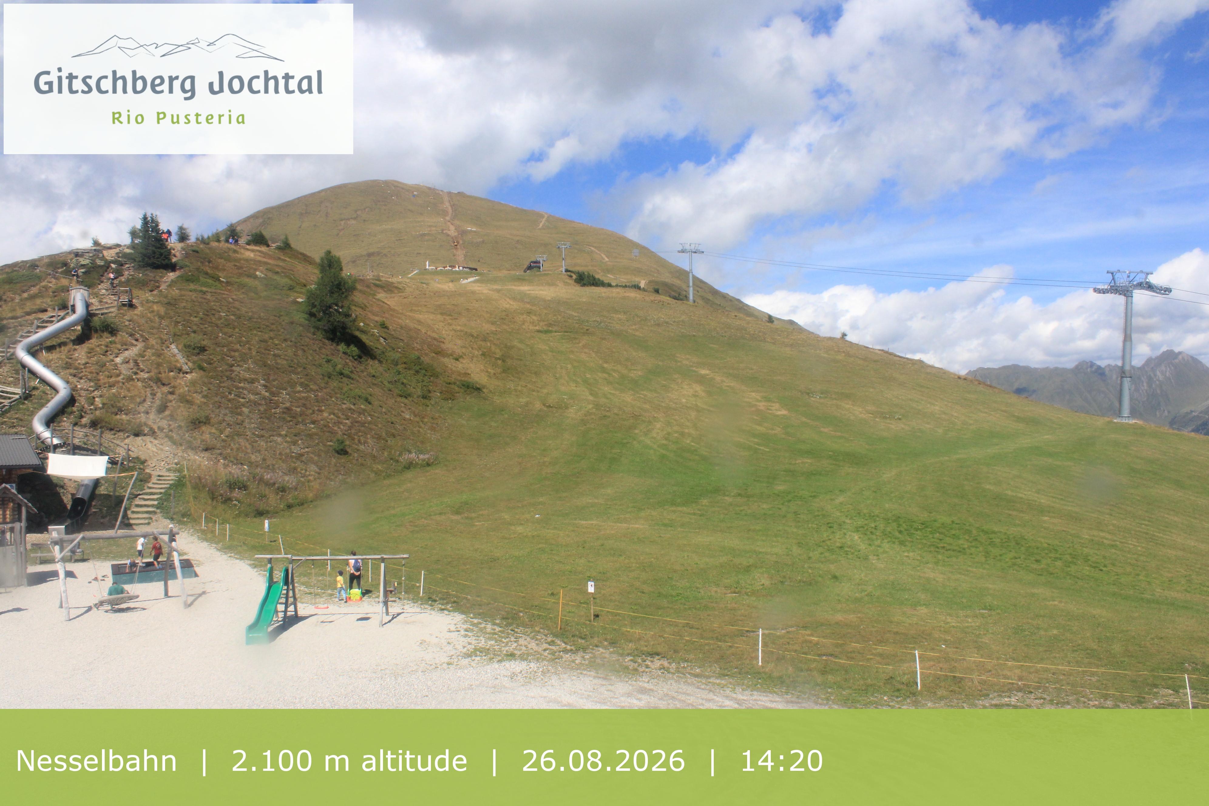Archived image Webcam Gitschberg Mountain, South Tyrol