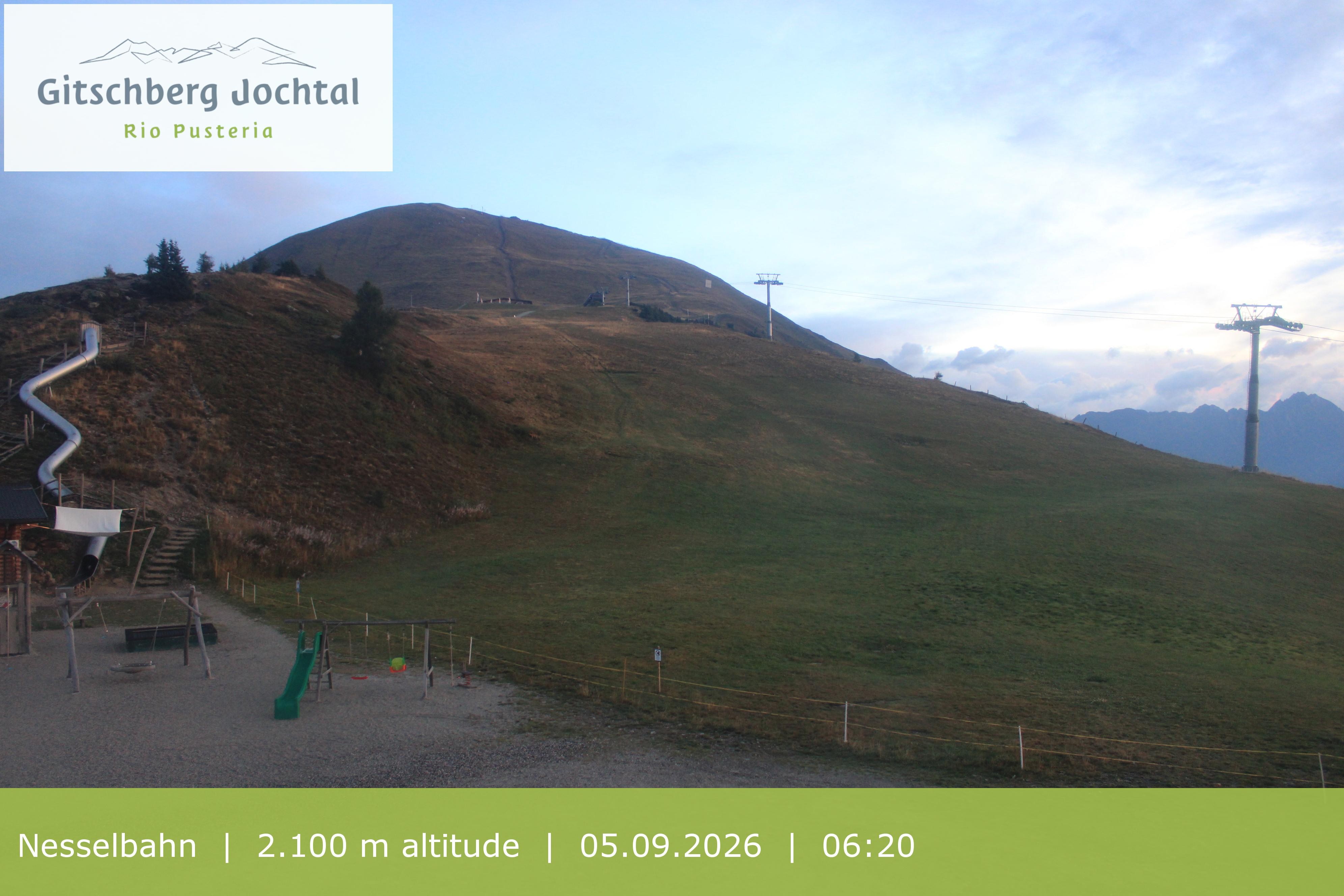 Archived image Webcam Gitschberg Mountain, South Tyrol