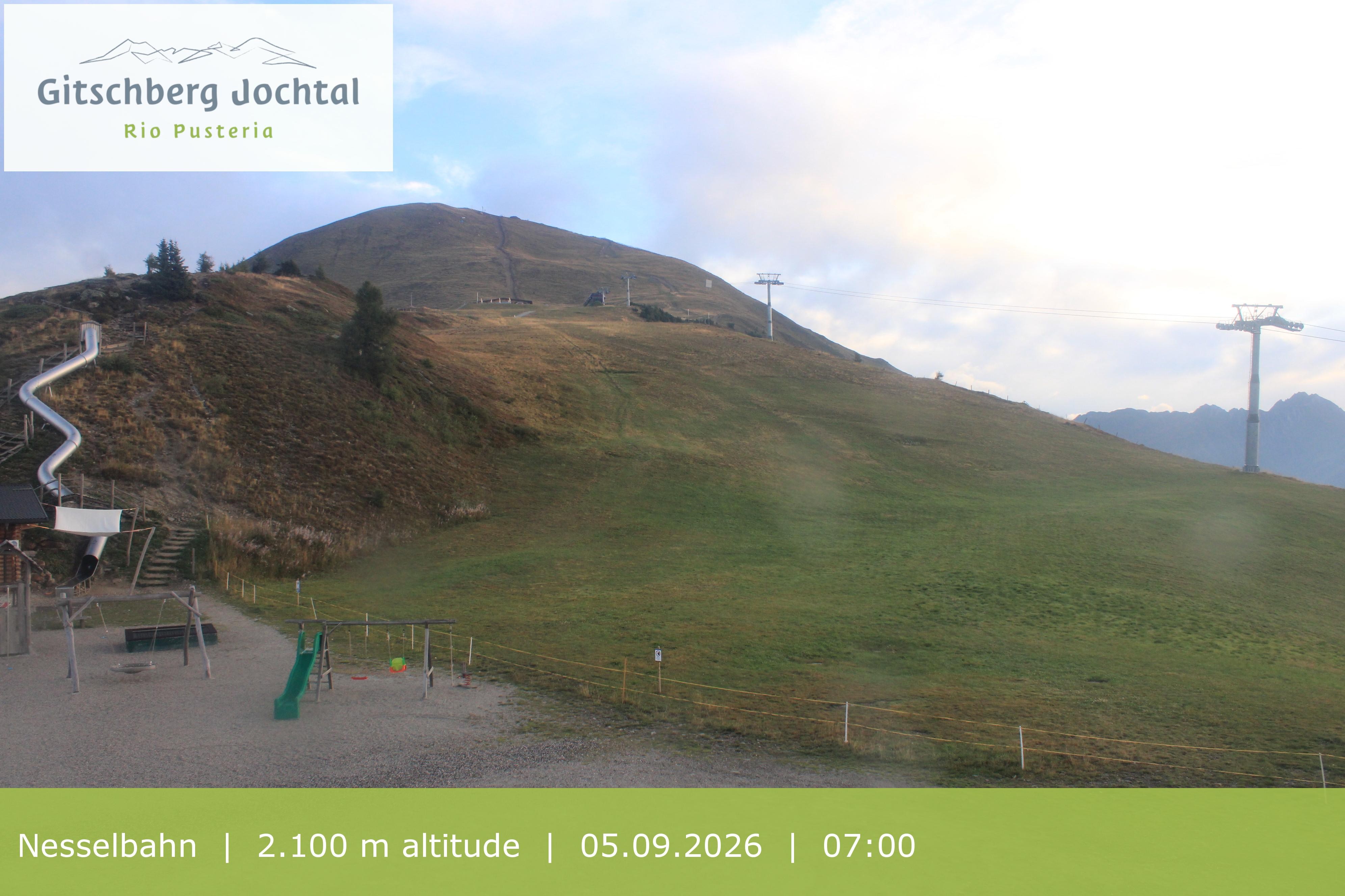 Archived image Webcam Gitschberg Mountain, South Tyrol