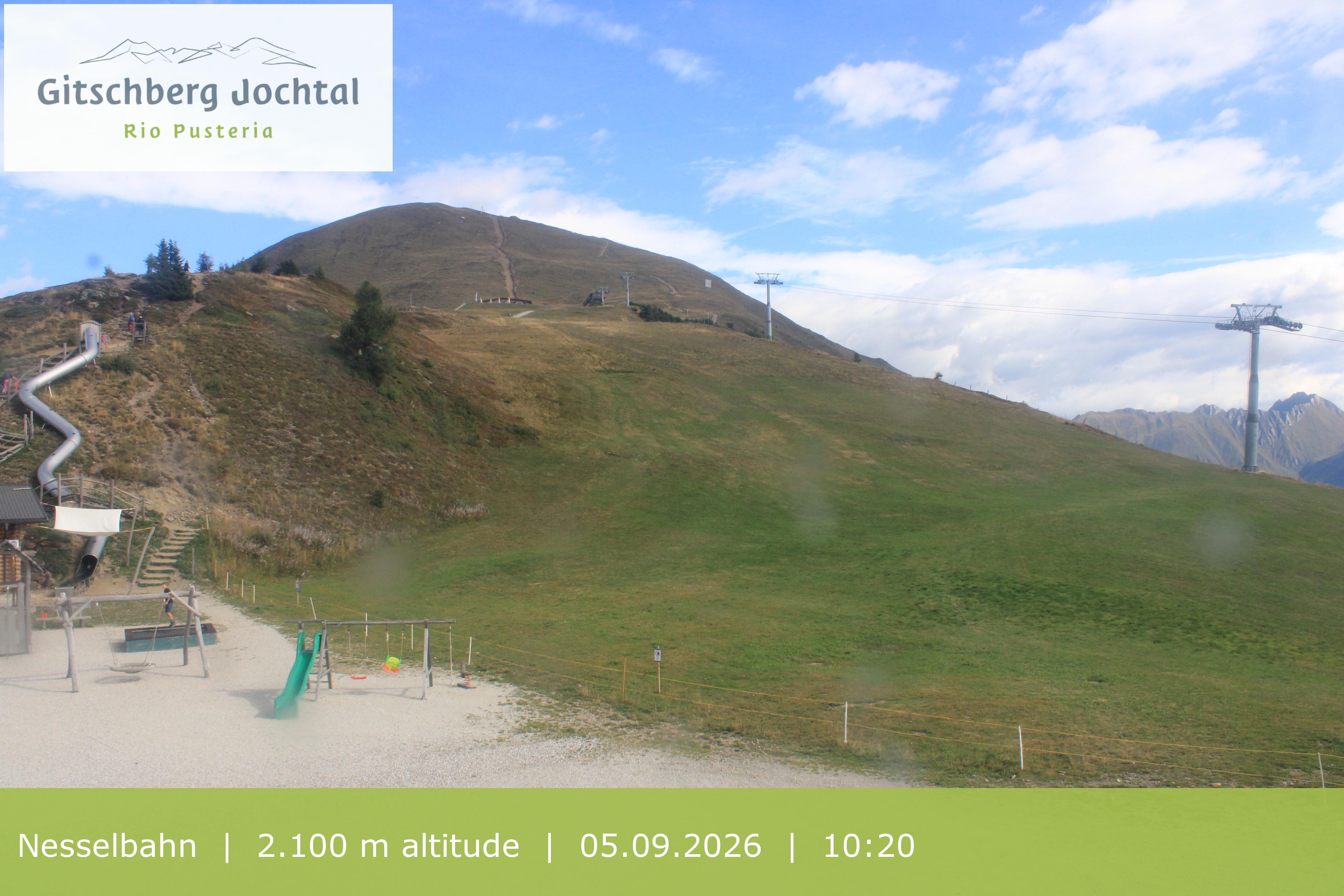 Archived image Webcam Gitschberg Mountain, South Tyrol