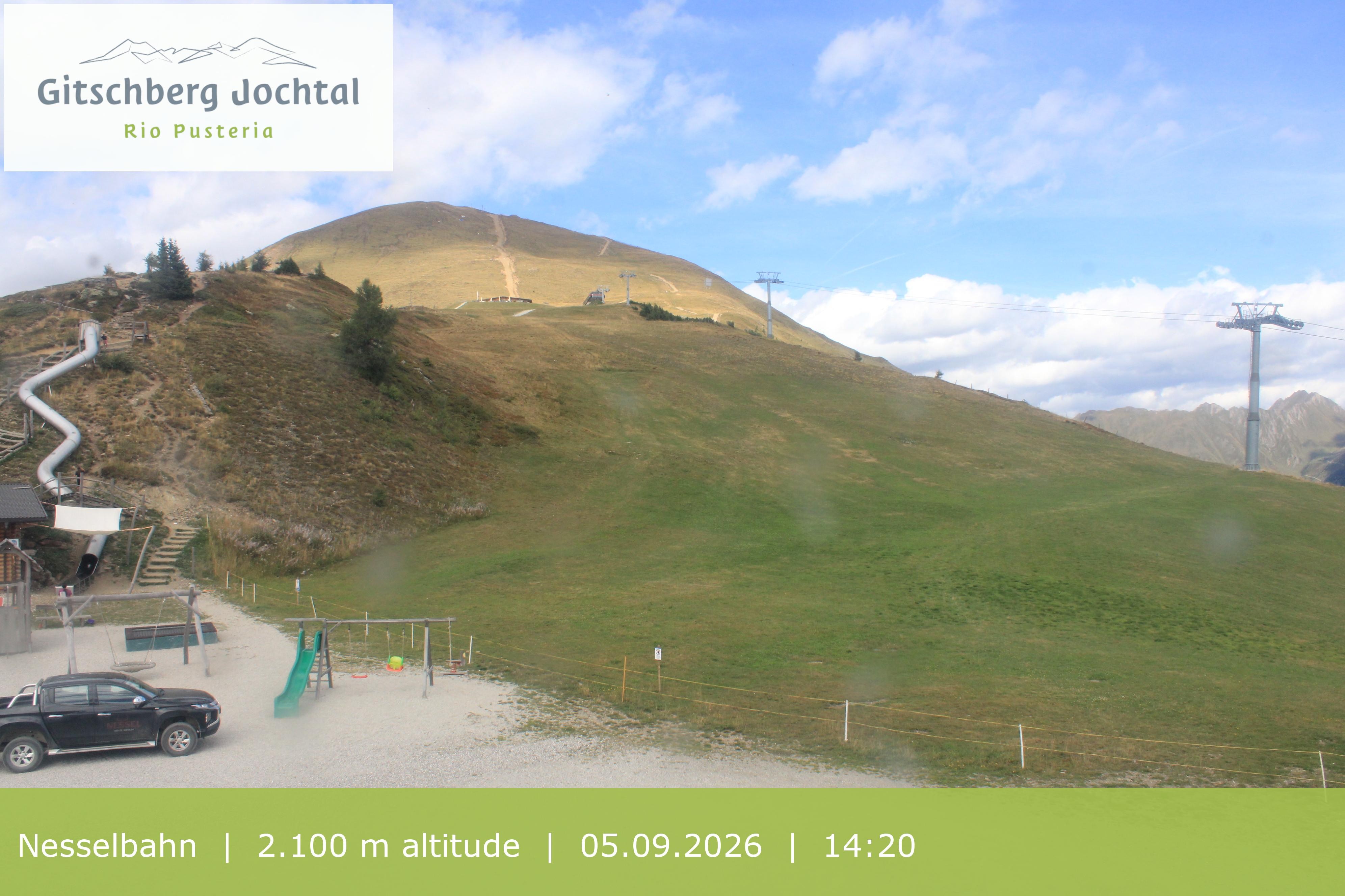 Archived image Webcam Gitschberg Mountain, South Tyrol