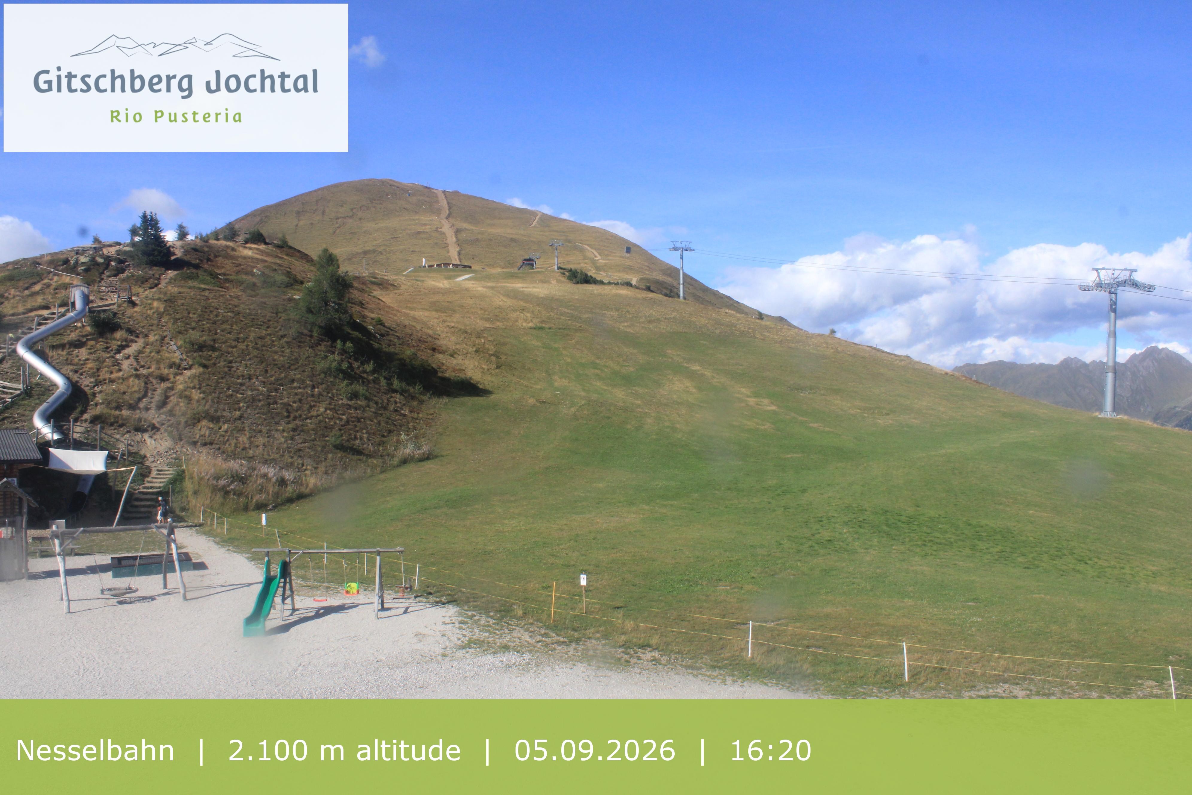 Archived image Webcam Gitschberg Mountain, South Tyrol