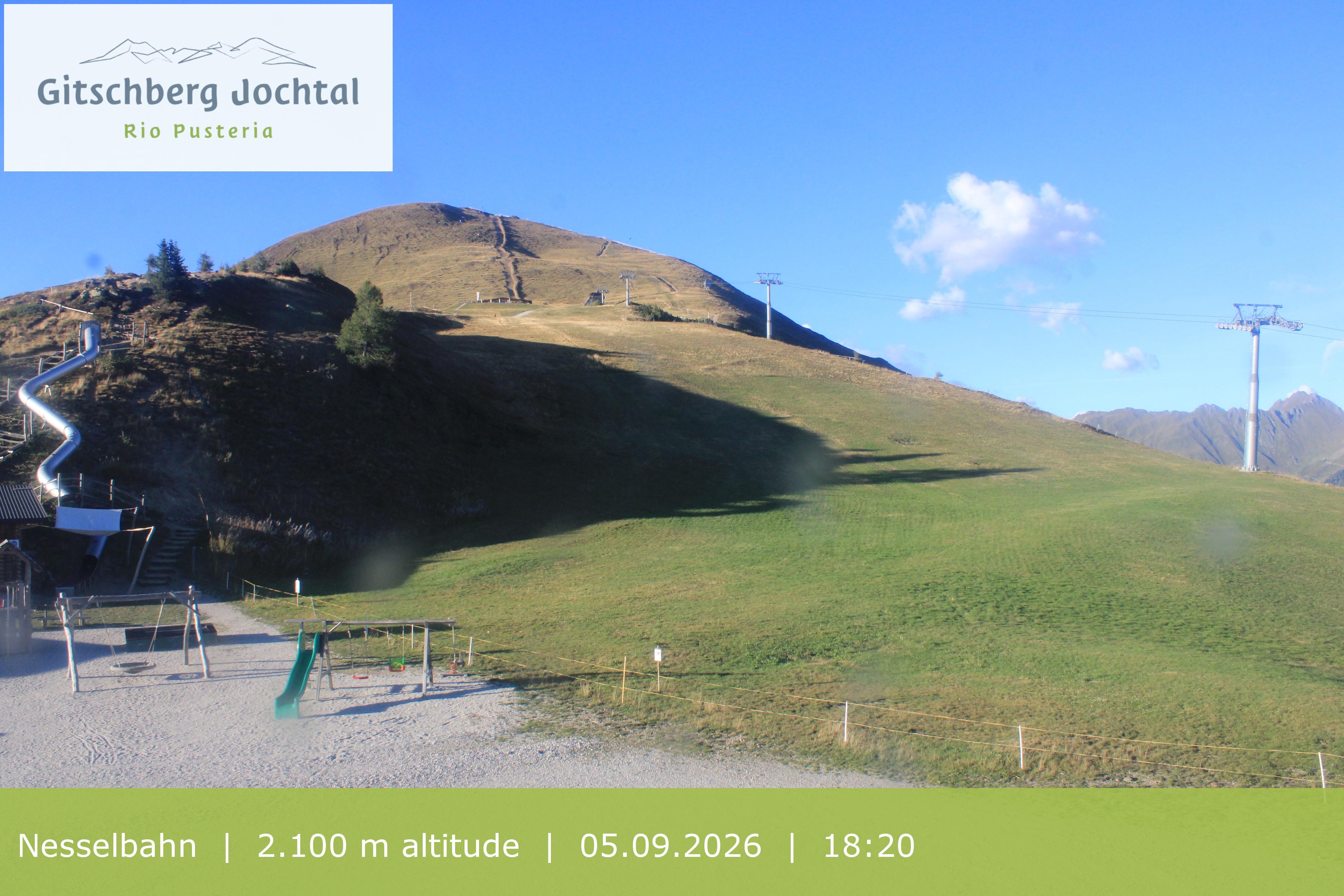 Archived image Webcam Gitschberg Mountain, South Tyrol