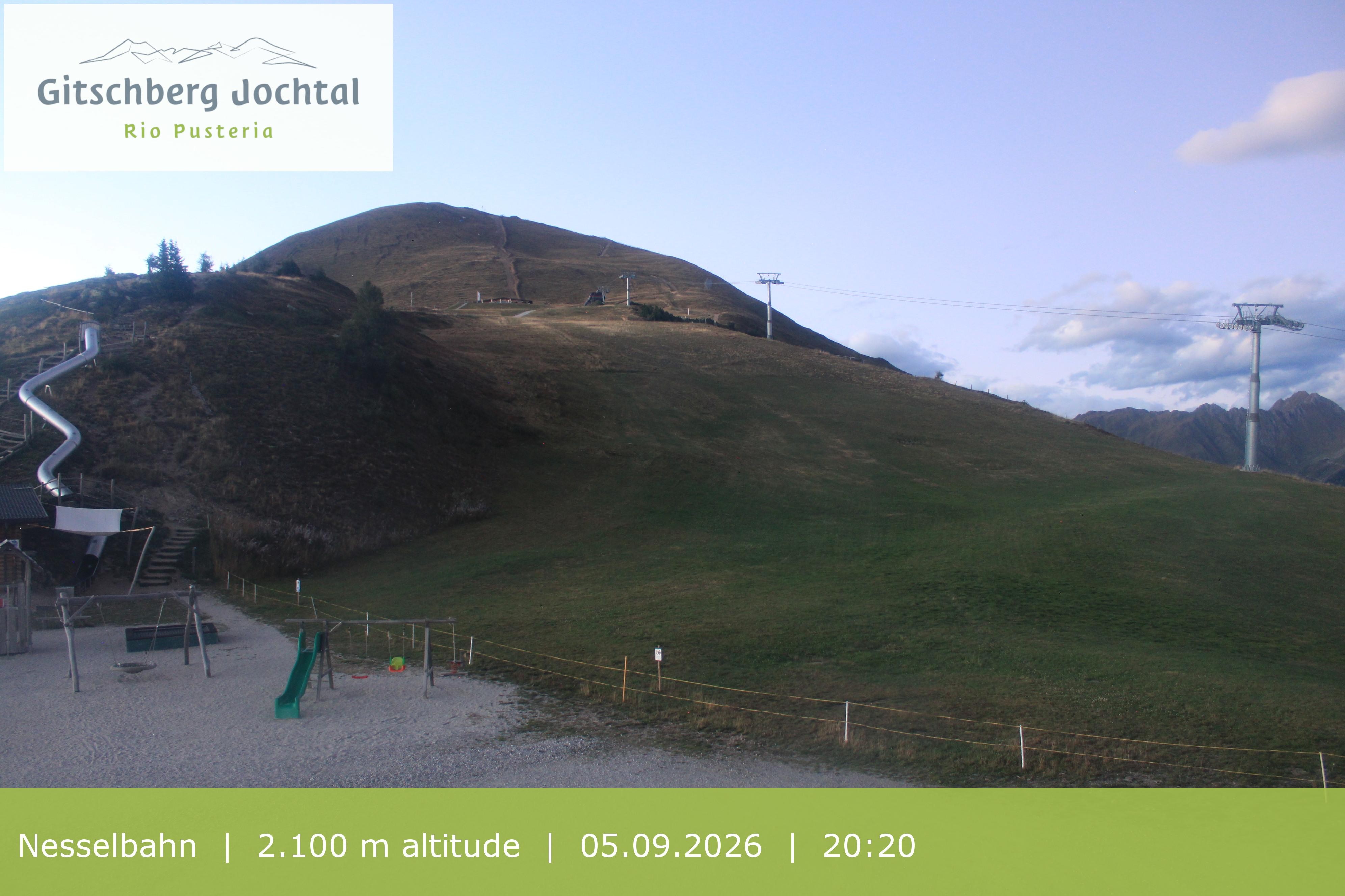 Archived image Webcam Gitschberg Mountain, South Tyrol