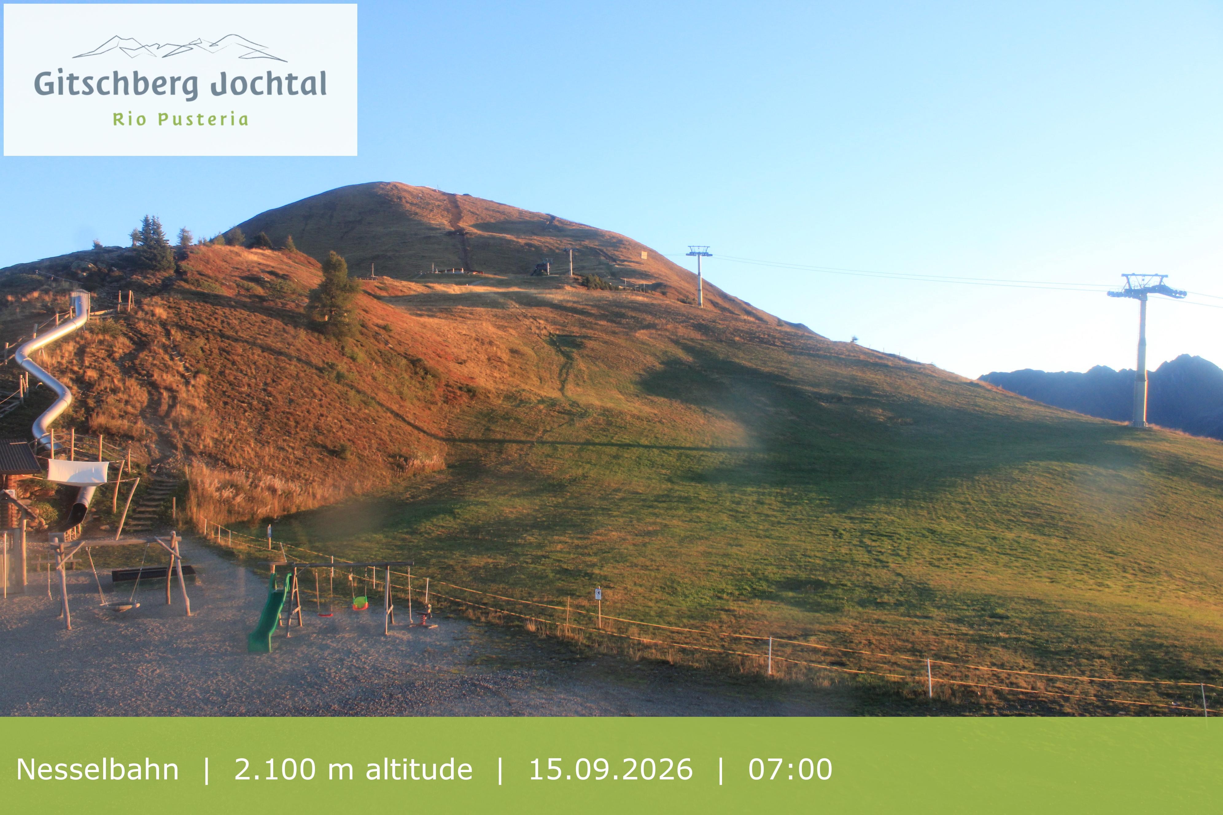 Archived image Webcam Gitschberg Mountain, South Tyrol